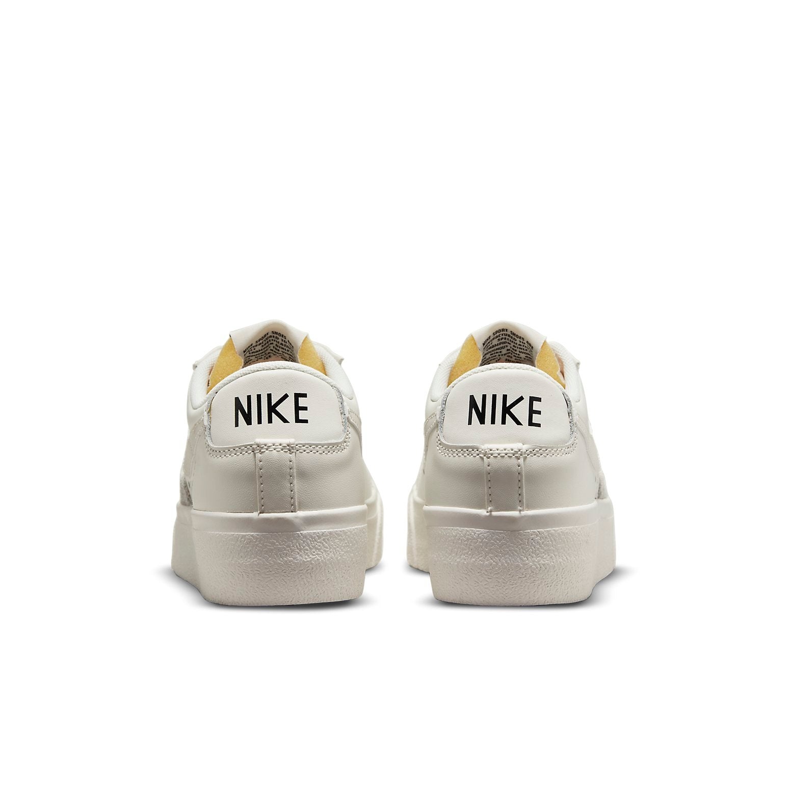 (WMNS) Nike Blazer Low Platform Low-Top Sneakers White DJ0292-105 - 5