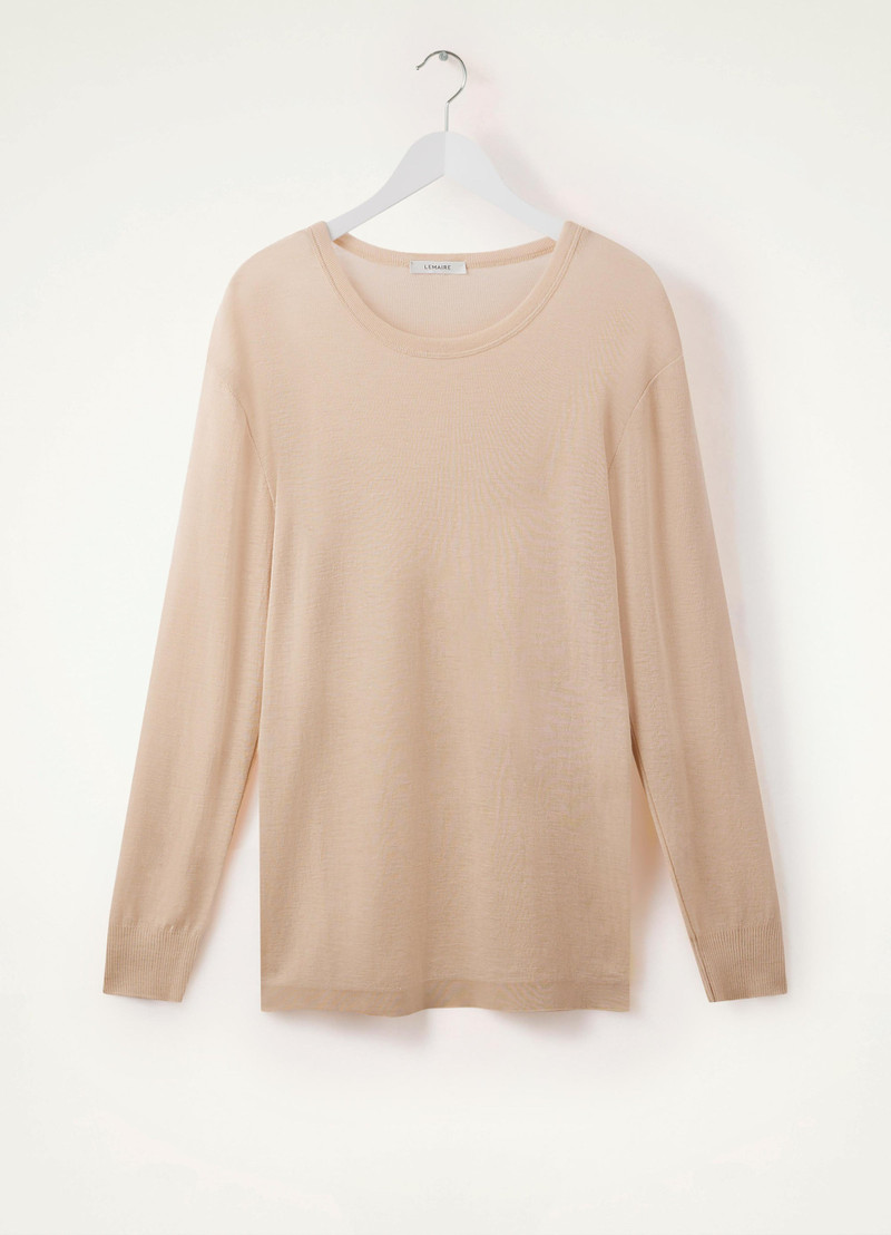 SEAMLESS LONG SLEEVE T-SHIRT
WOOL SILK JERSEY 1