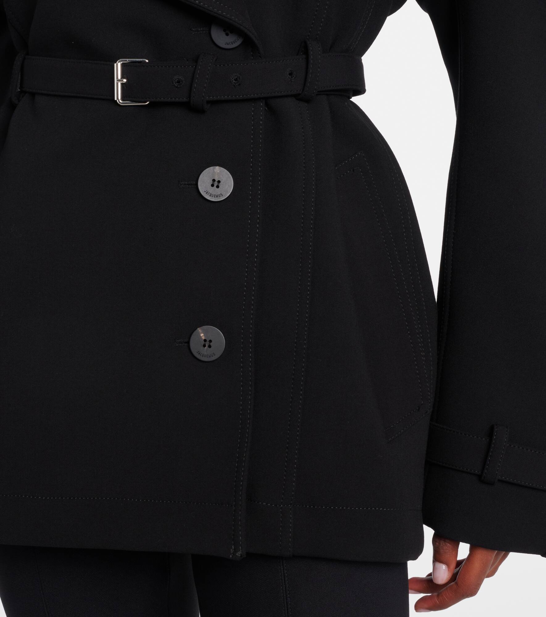 Belted trench coat - 5