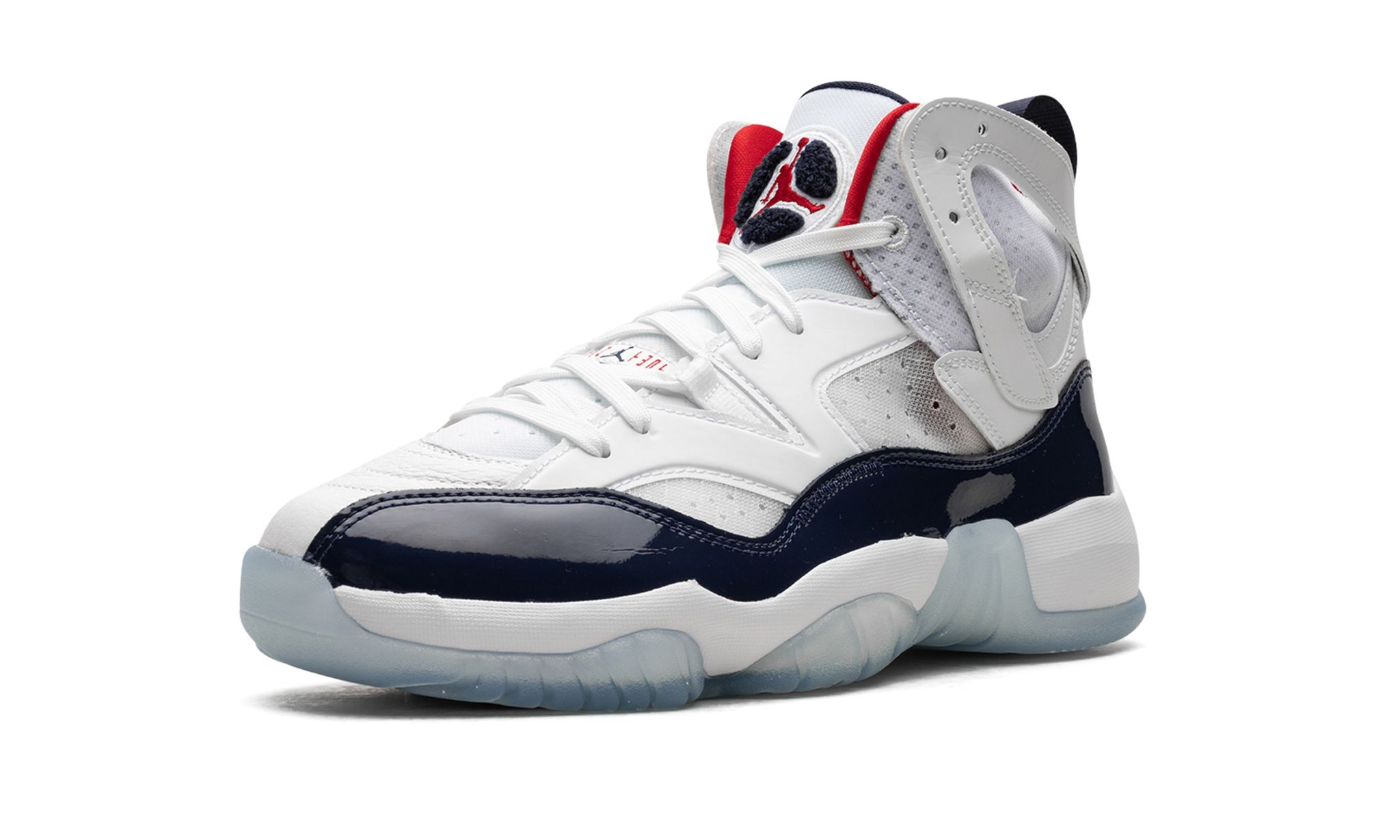 JUMPMAN TWO TREY "White / Navy / University Red" - 4