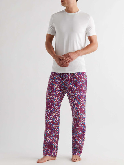 Derek Rose Printed Cotton Pyjama Trousers outlook