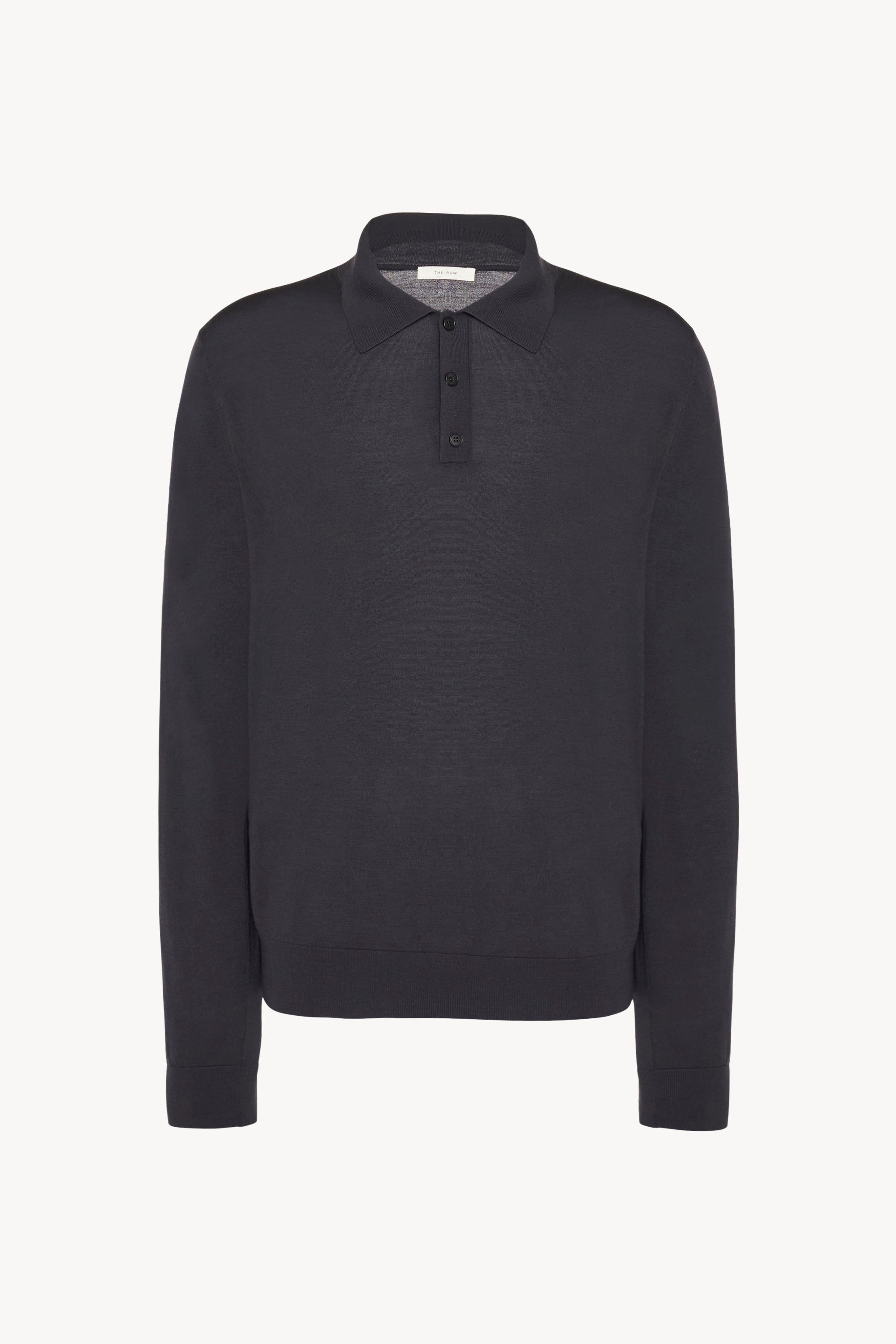 Diego L/S Polo in Wool - 1