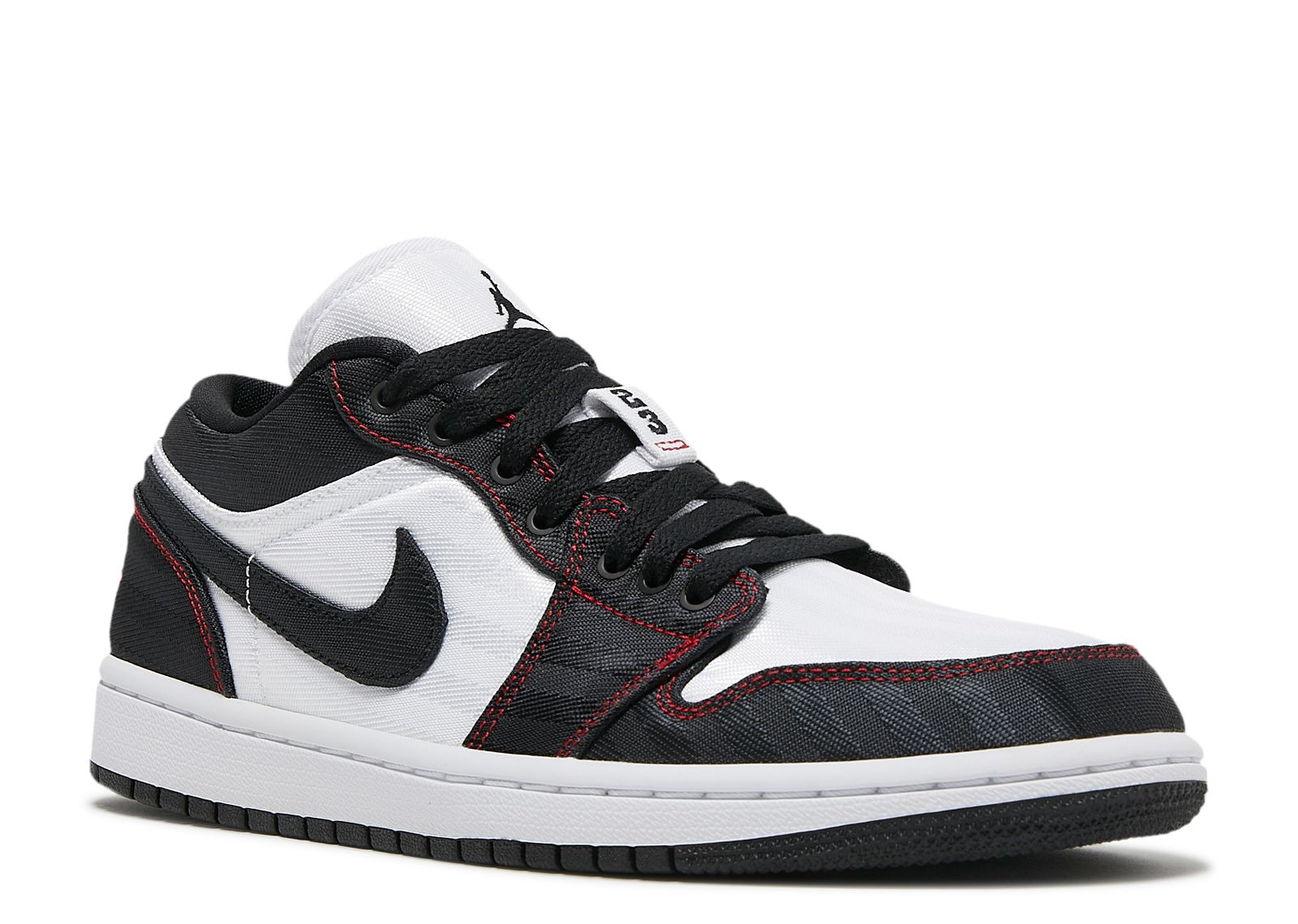 WMNS JORDAN 1 LOW SE UTILITY 'WHITE BLACK RED' - 2