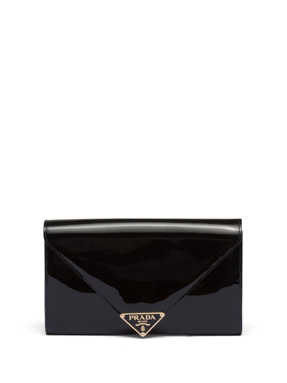 patent-leather envelope bag - 1
