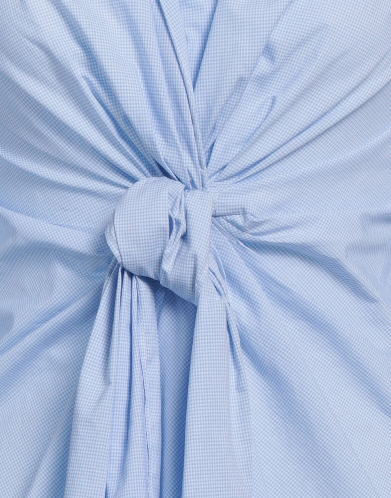 Sky blue Women's Checked Shirt - 4