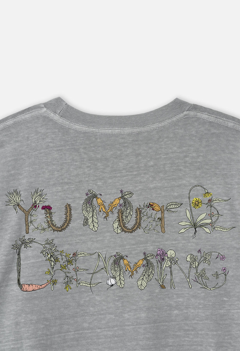 John Elliott GARDEN RIVIERA CROPPED TEE outlook