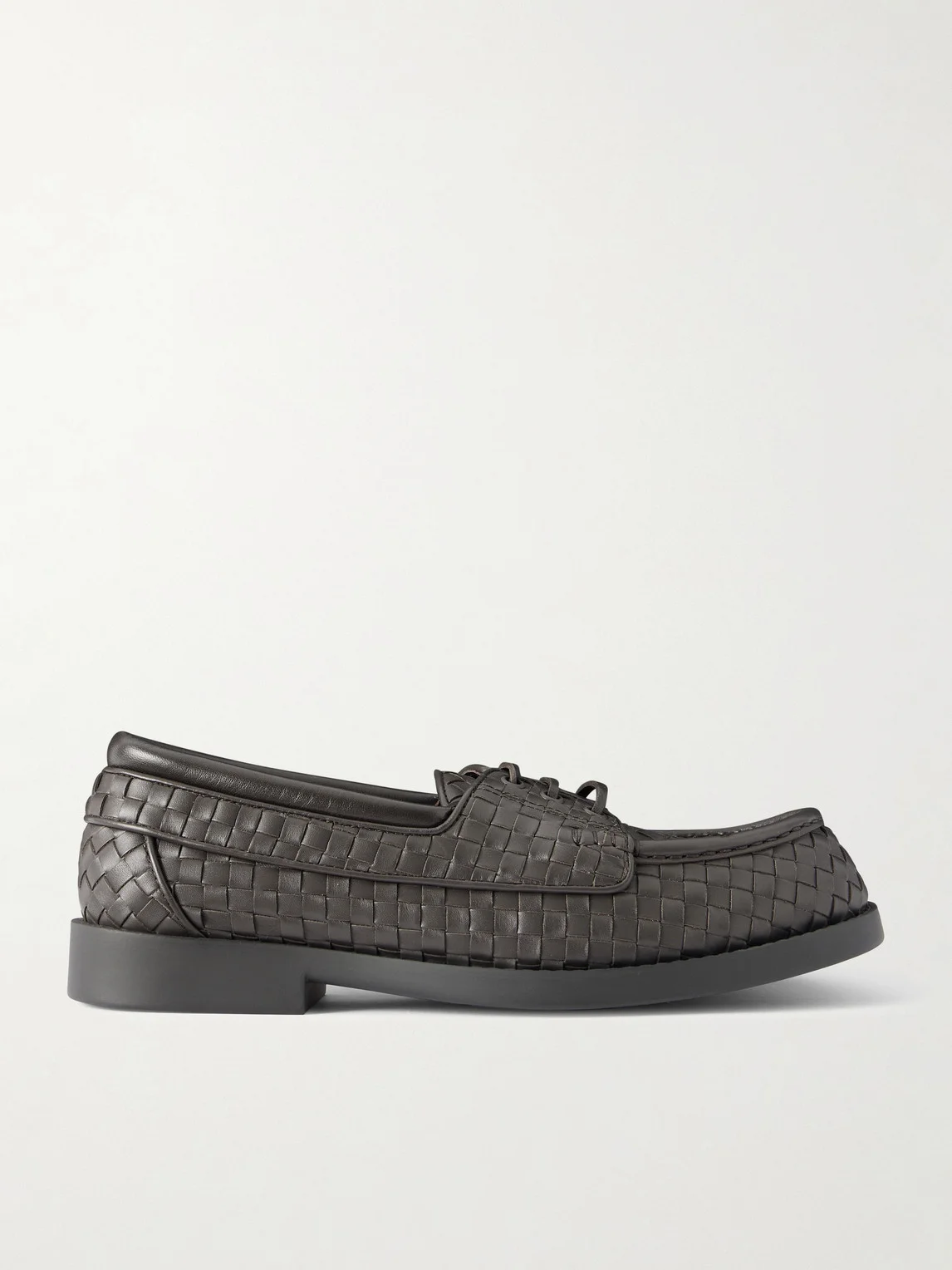 Bolivar Intrecciato Leather Loafers - 1