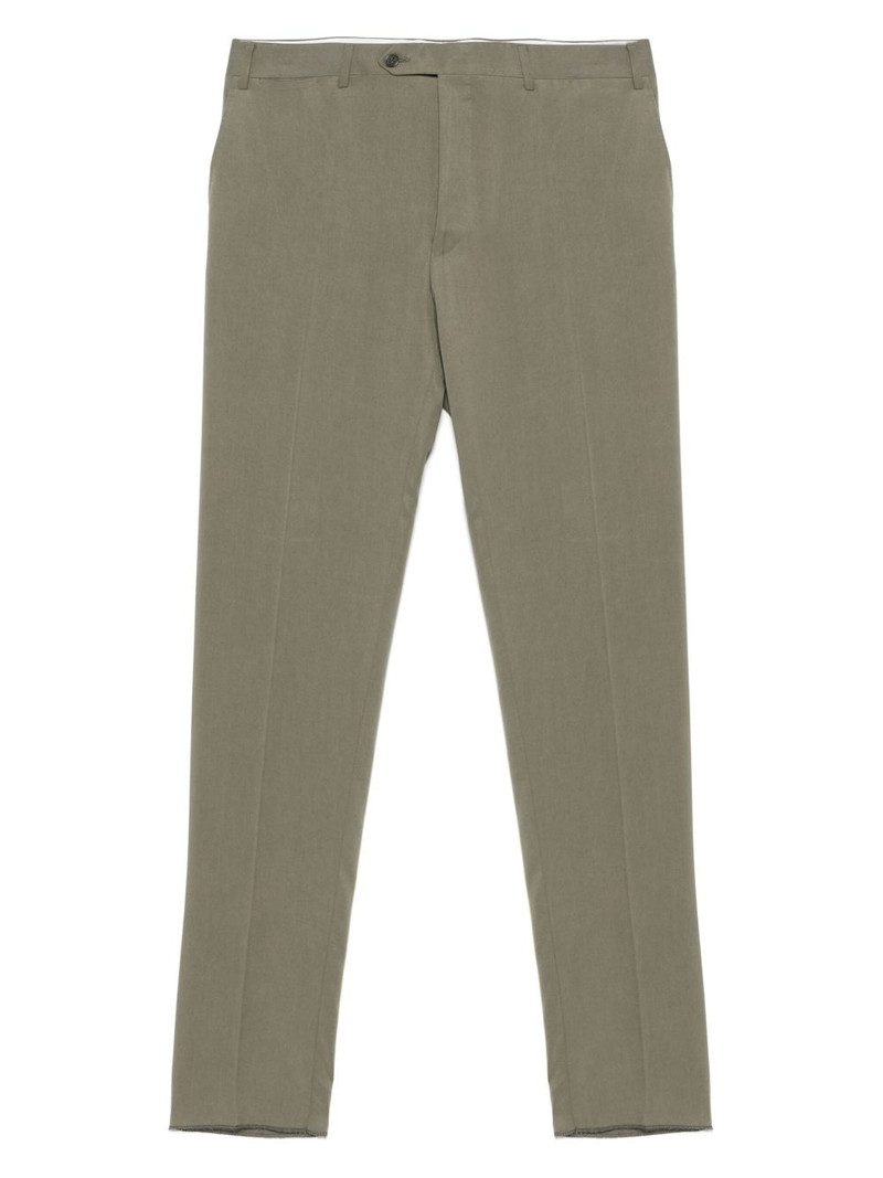 pressed-crease trousers 1