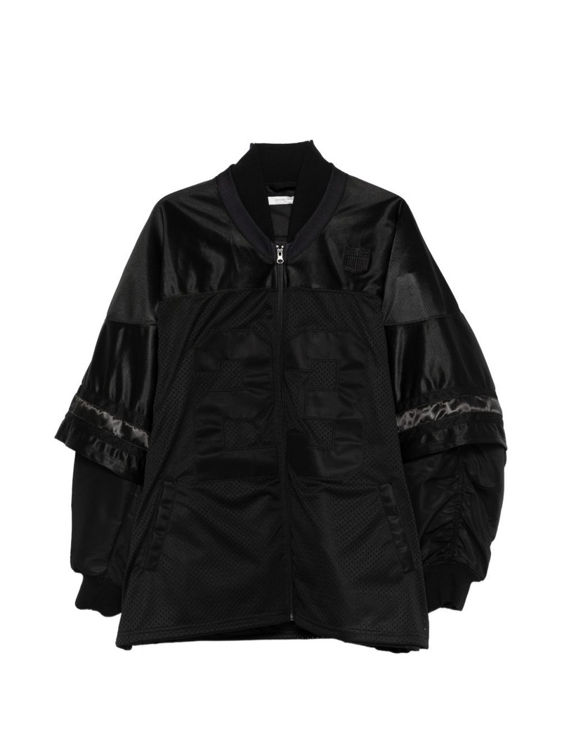 perforated panelled jacket 1