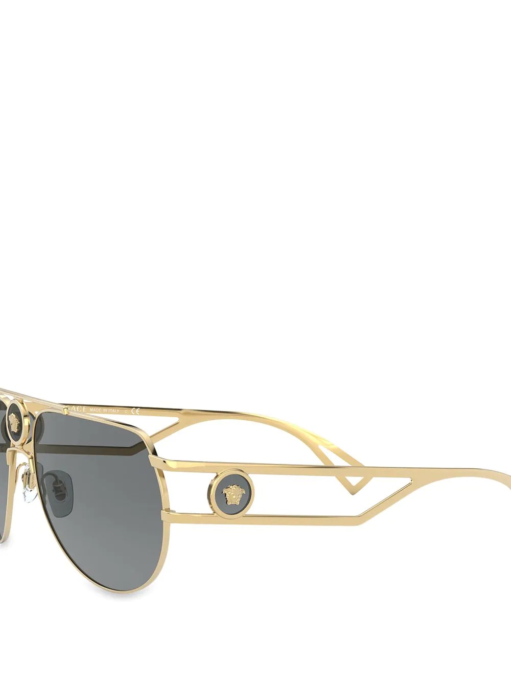 Medusa aviator-frame sunglasses - 3