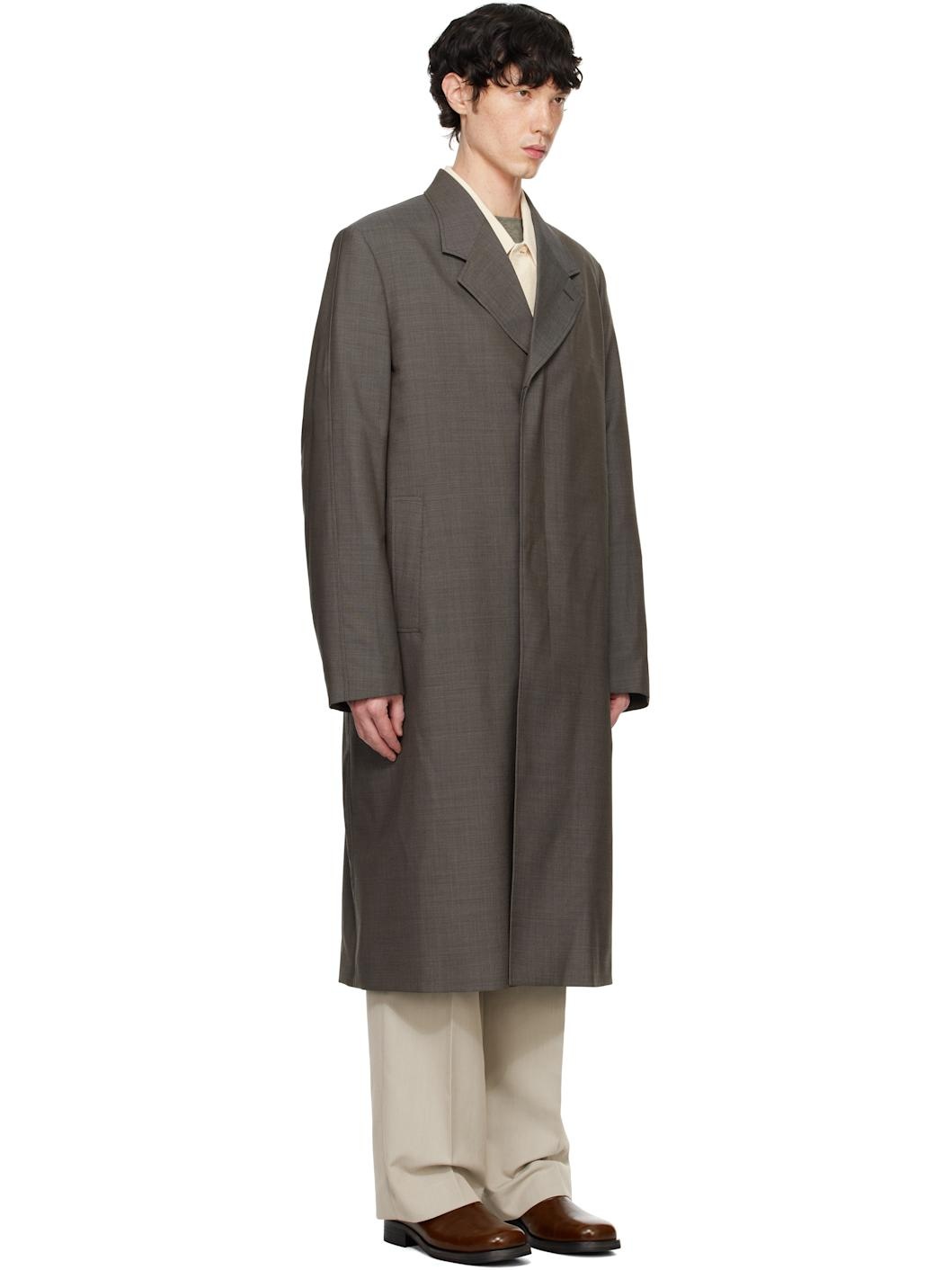 Gray Uniform Coat - 2