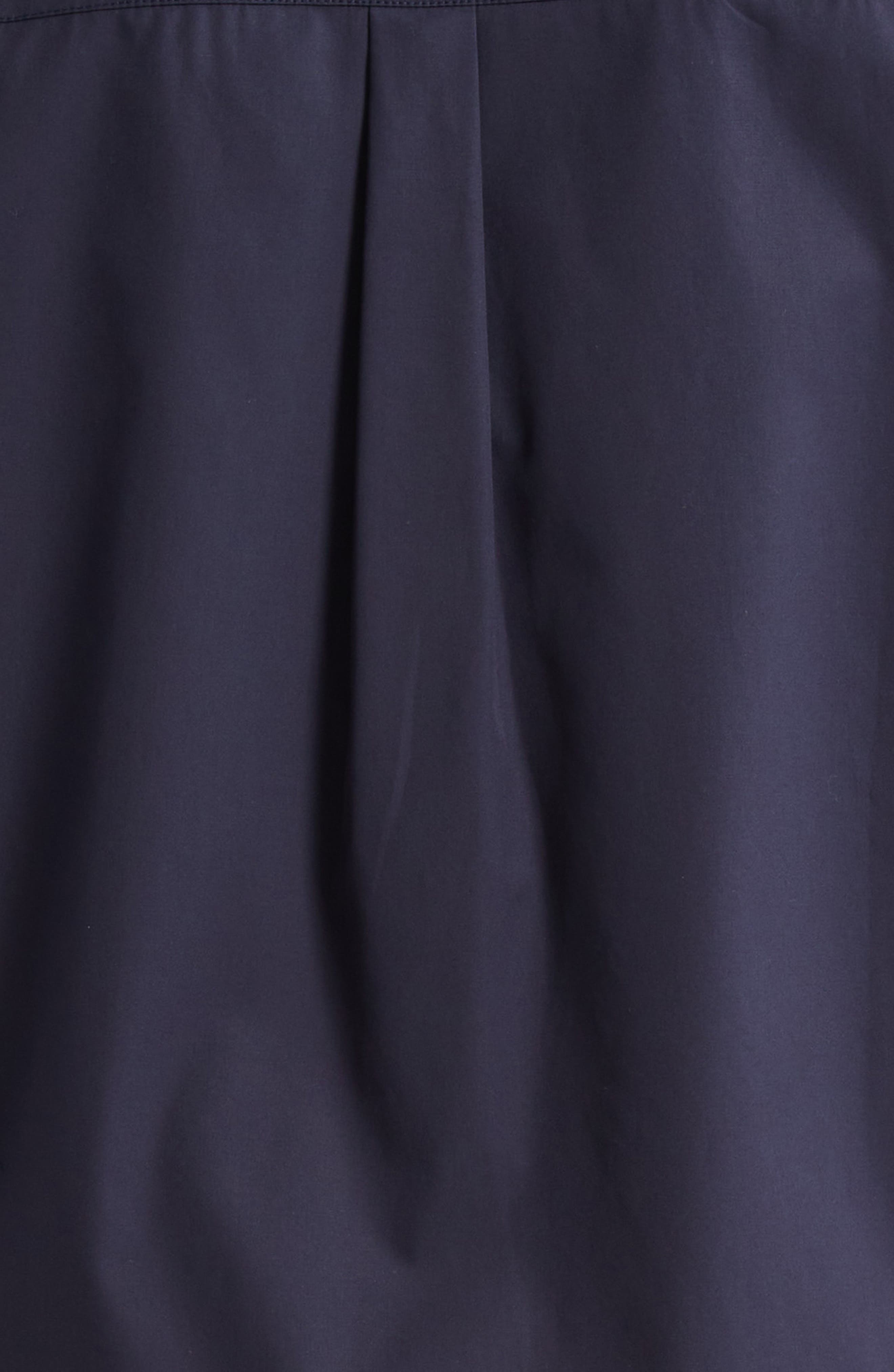Sporty & Rich SRC Sailor Button-Up Shirt in Dark Navy at Nordstrom - 7