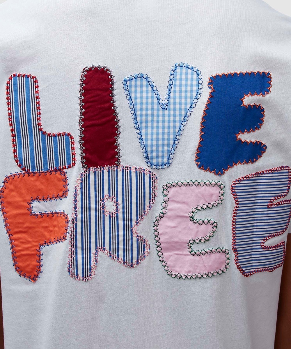 Live free patch t-shirt - 4