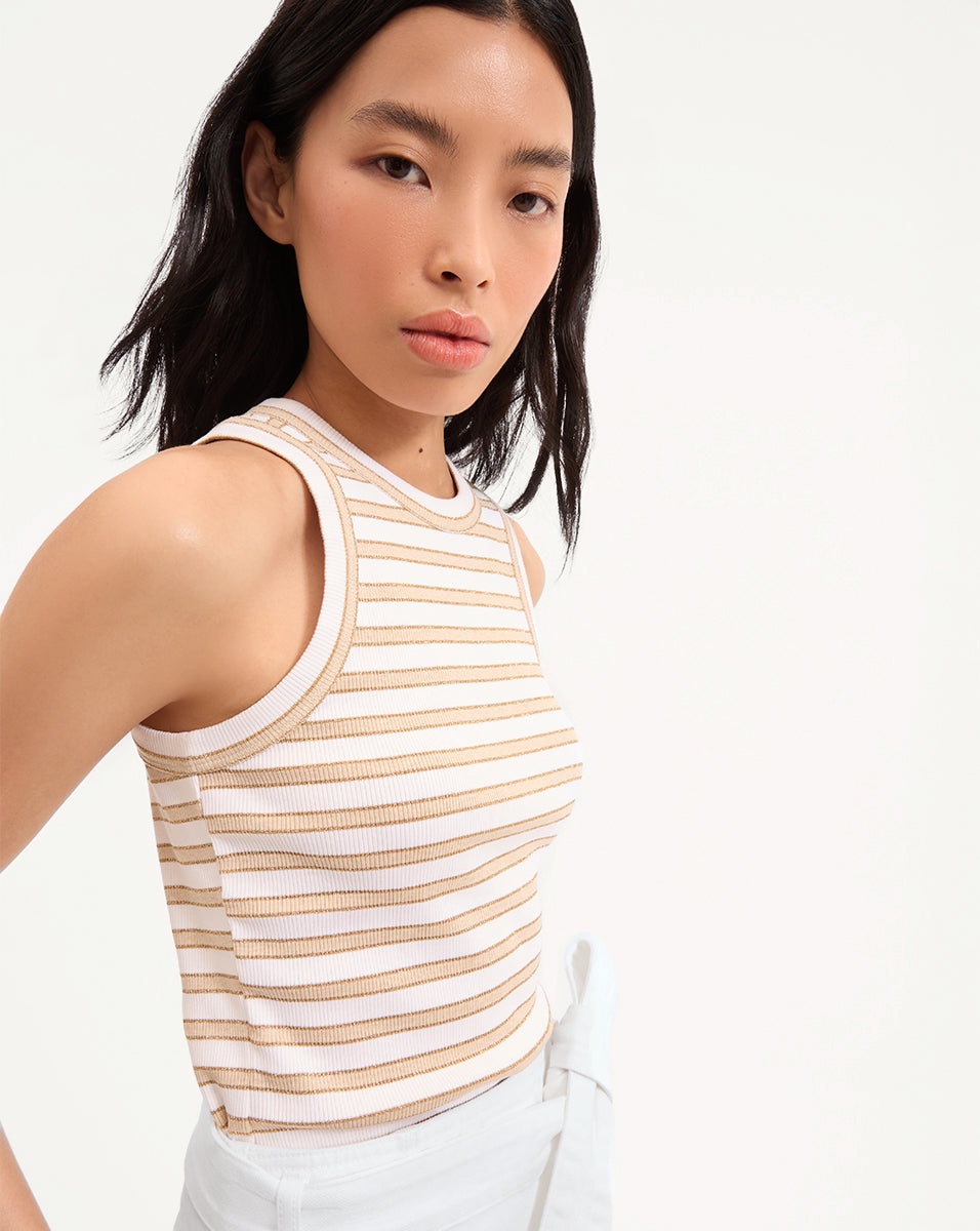 JORDYN CROPPED TANK TOP - 4