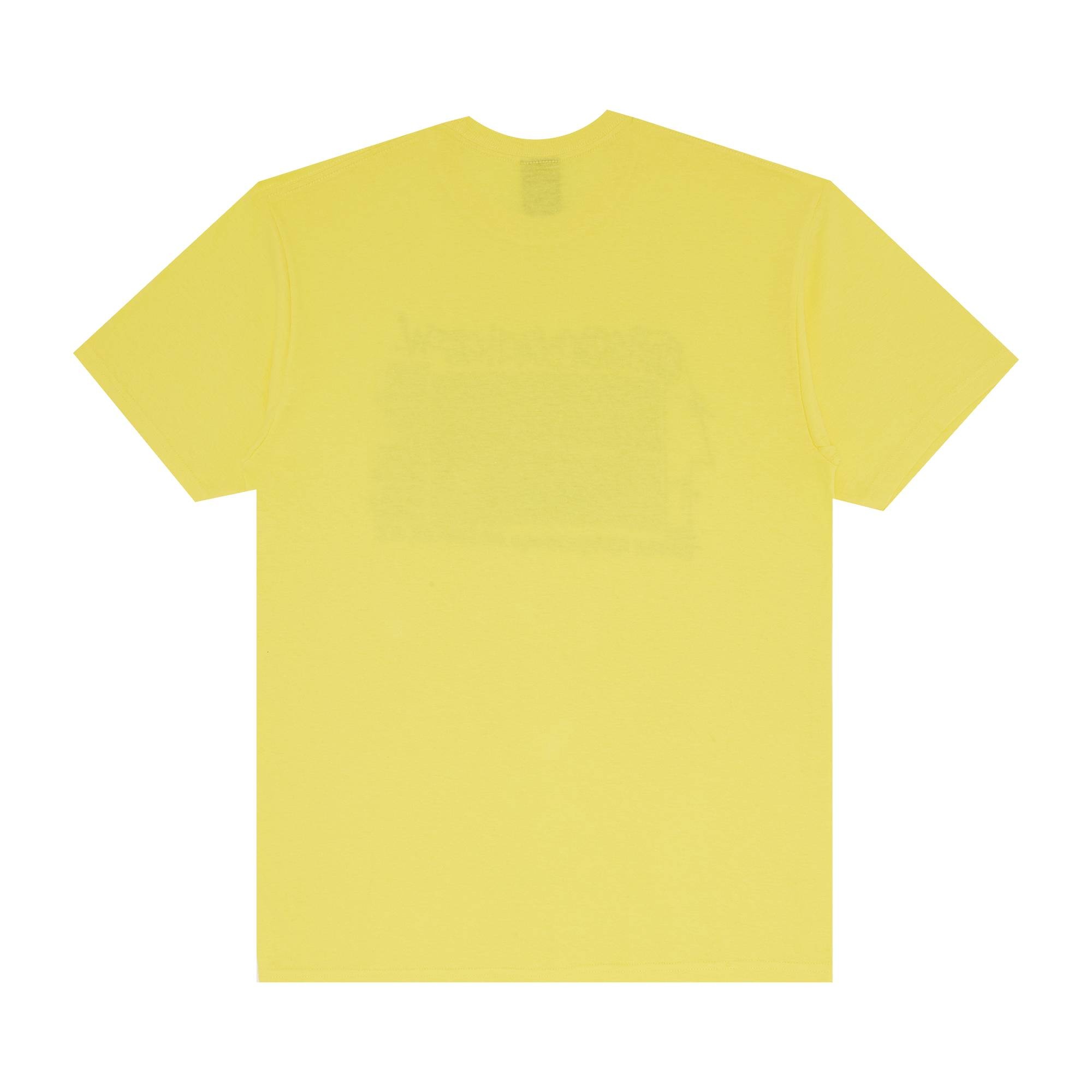 Stussy Beach Crew Tee 'Yellow' - 2