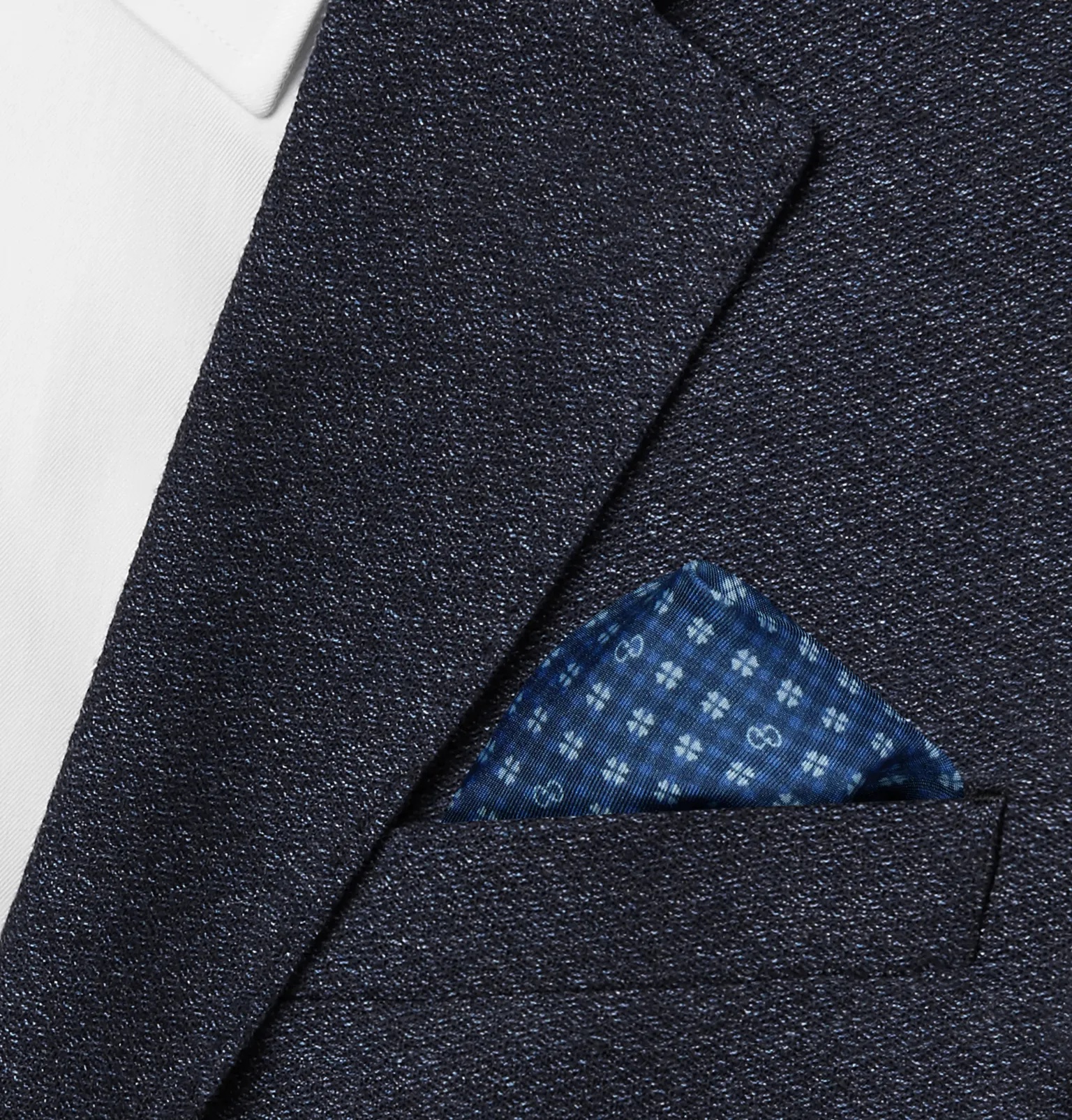 Printed Silk-Twill Pocket Square - 5