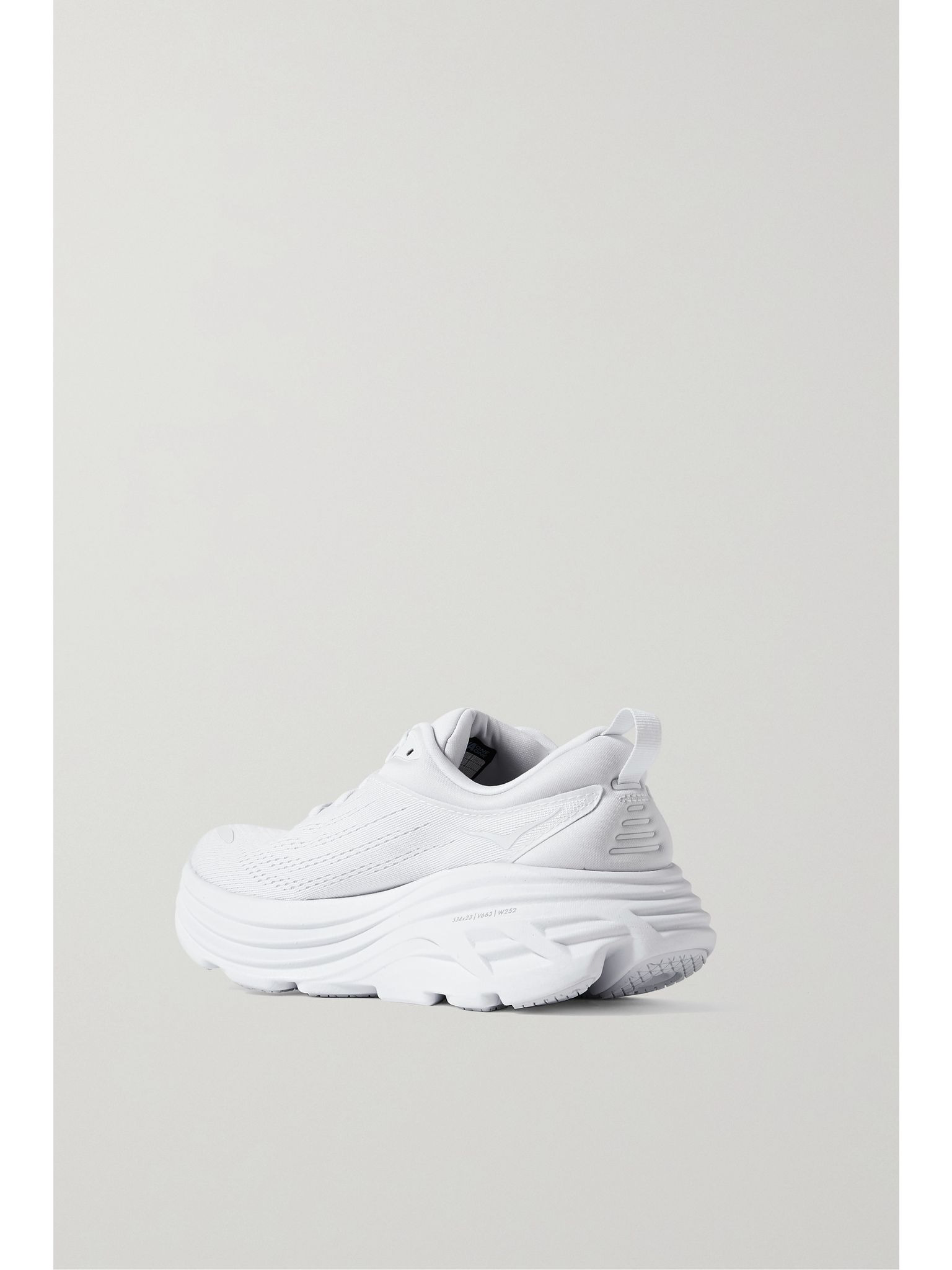Bondi 8 rubber-trimmed mesh sneakers White - 3