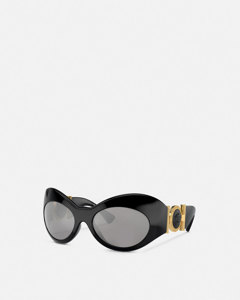 Oval Shield Sunglasses 1