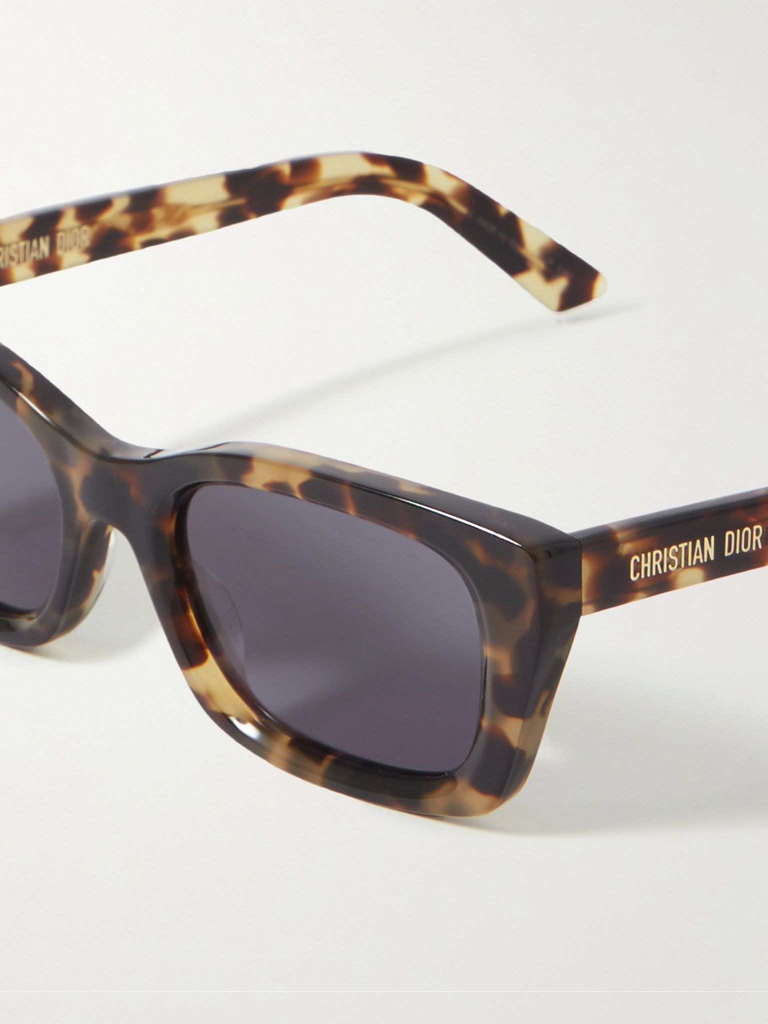DiorMidnight S3I square-frame tortoiseshell acetate sunglasses Black - 4