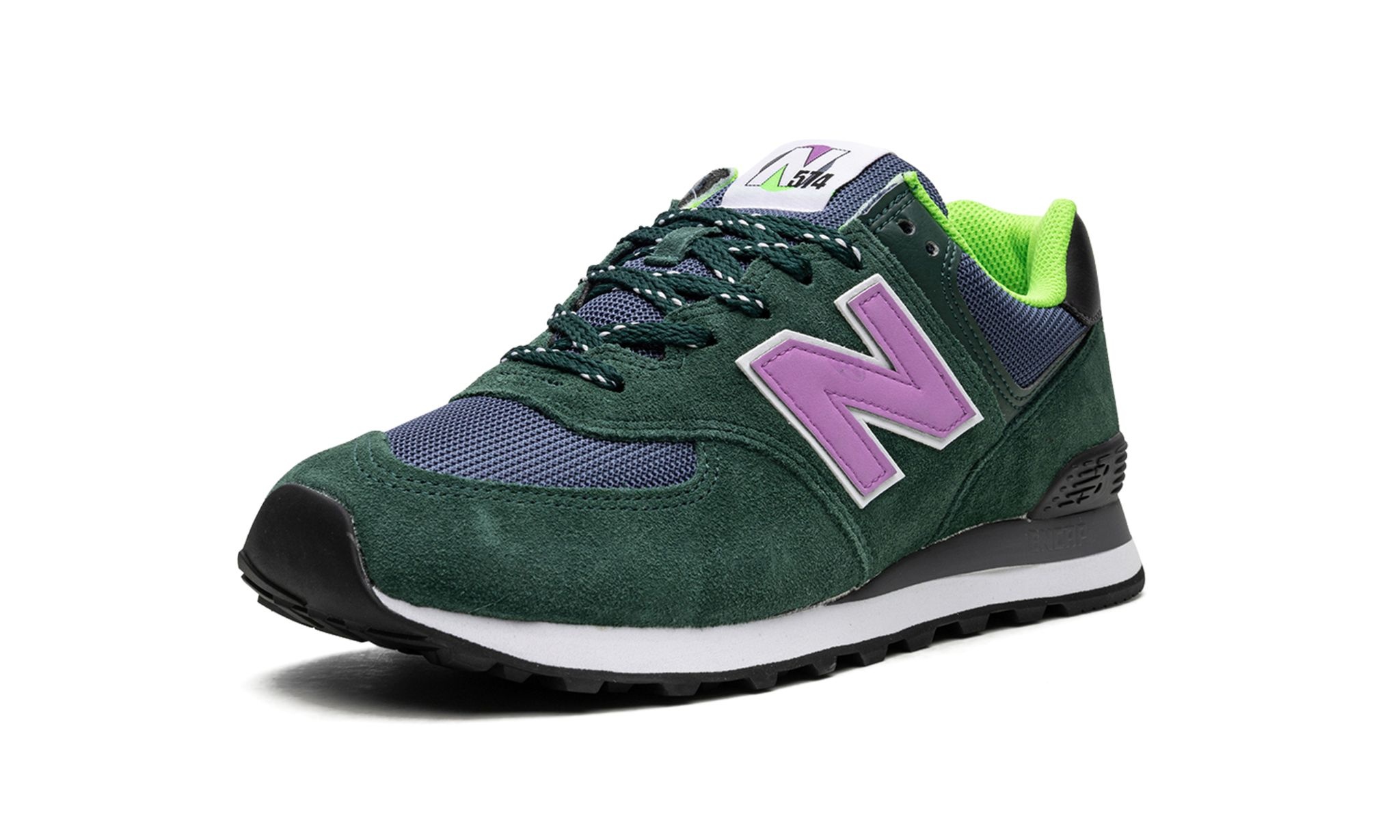 New Balance 574 "Green/Purple" - 4