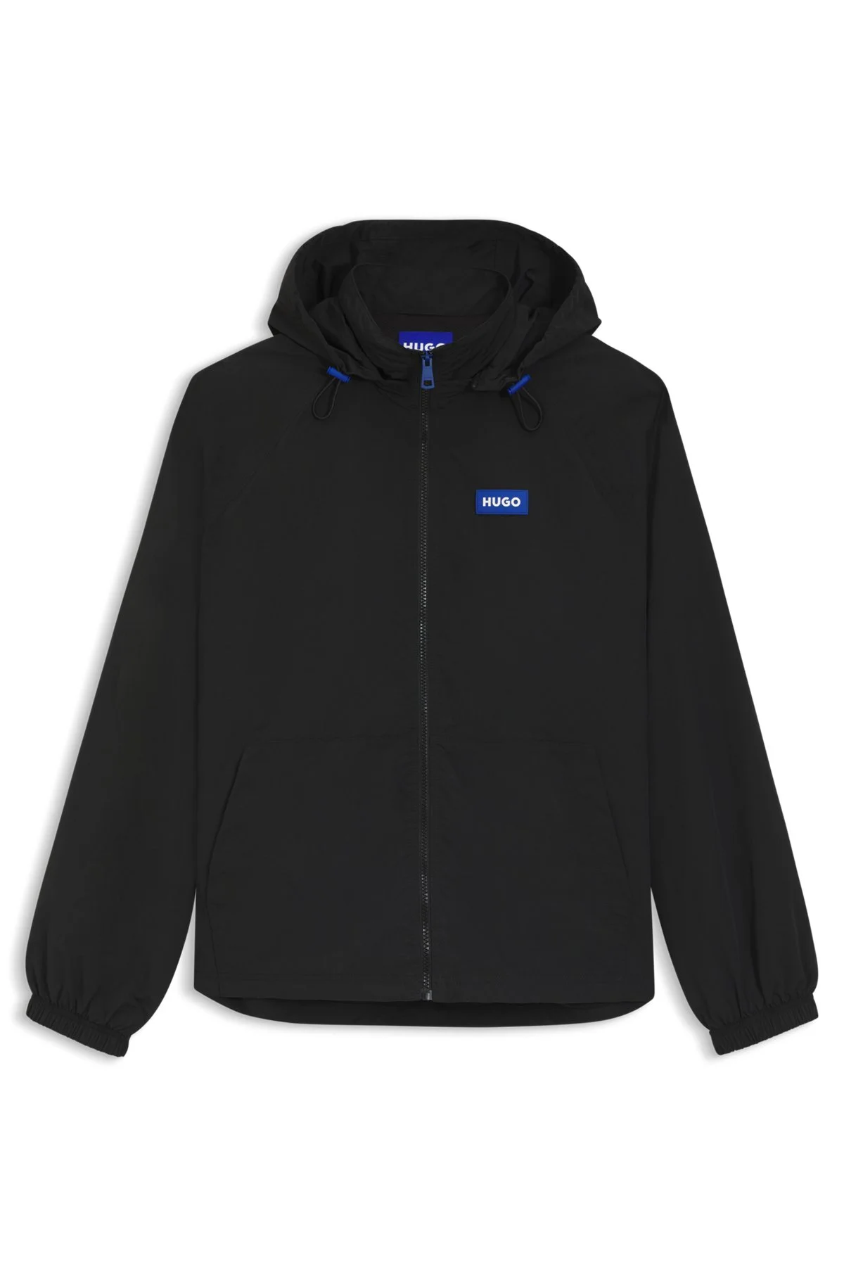 LOGO-PATCH WINDBREAKER WITH WATER-REPELLENT FINISH - 1