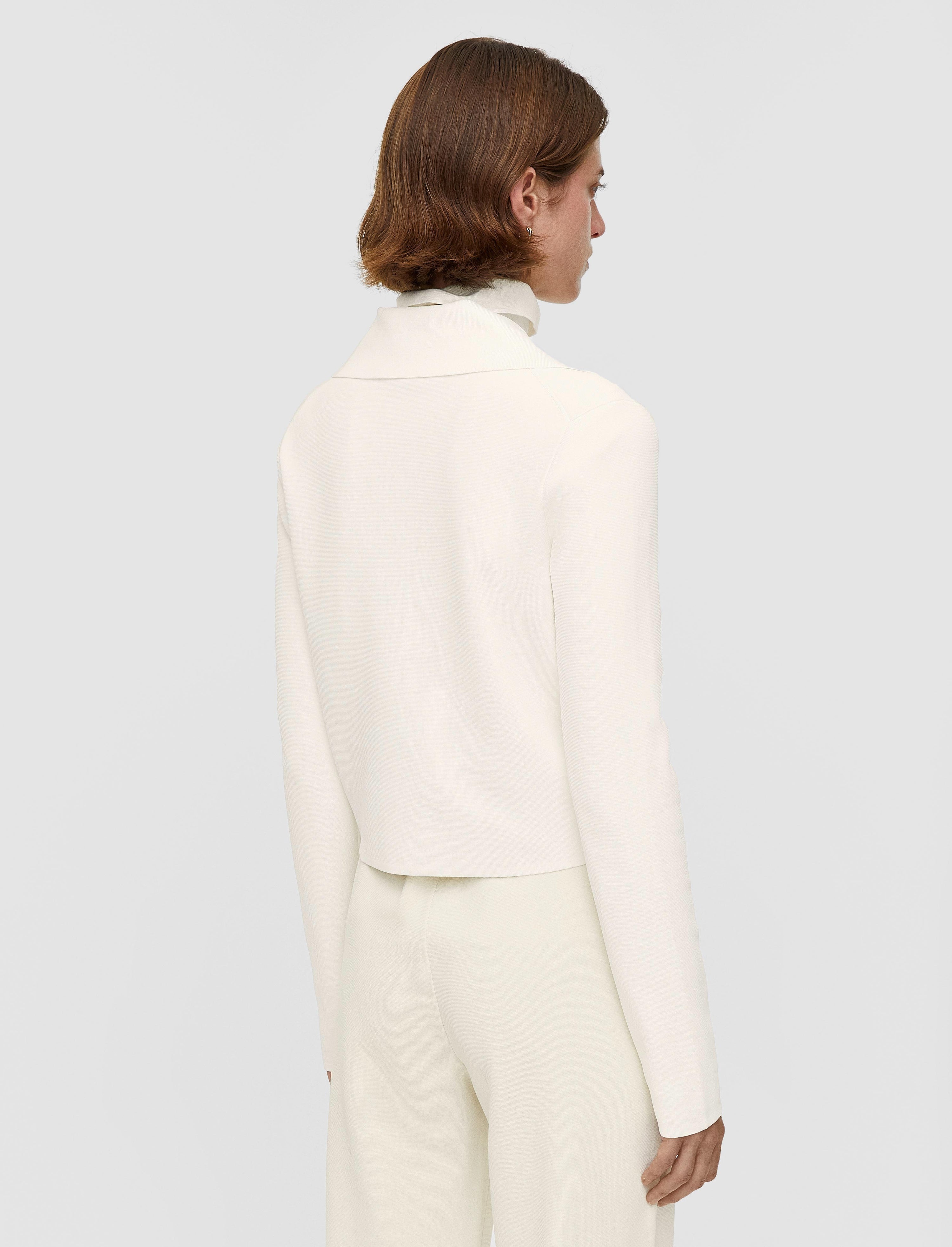Milano Knit Stretch Short Jacket - 4