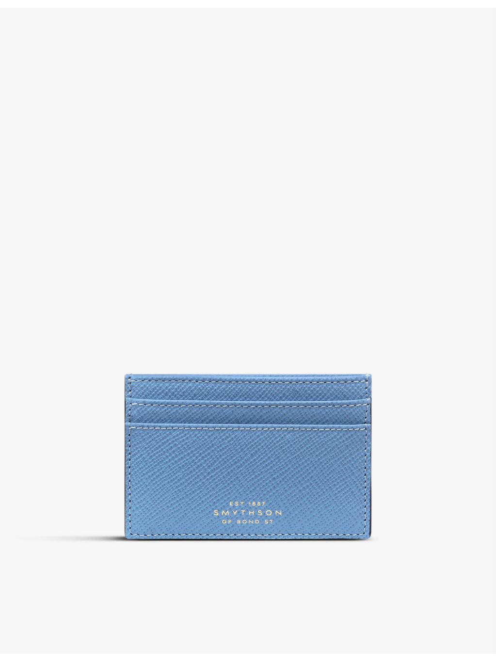 Panama croc-embossed leather cardholder - 1