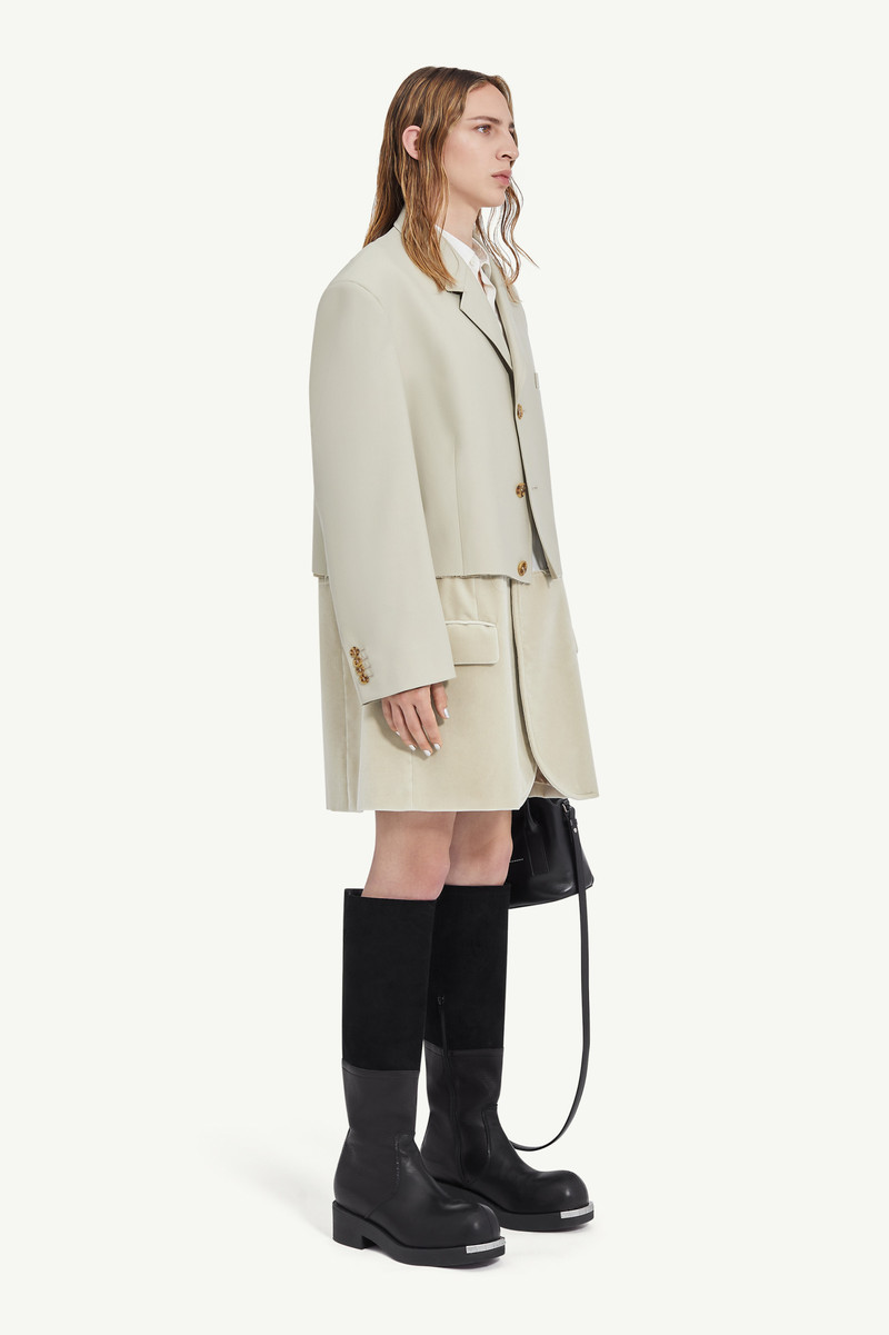Cropped suit jacket 3
