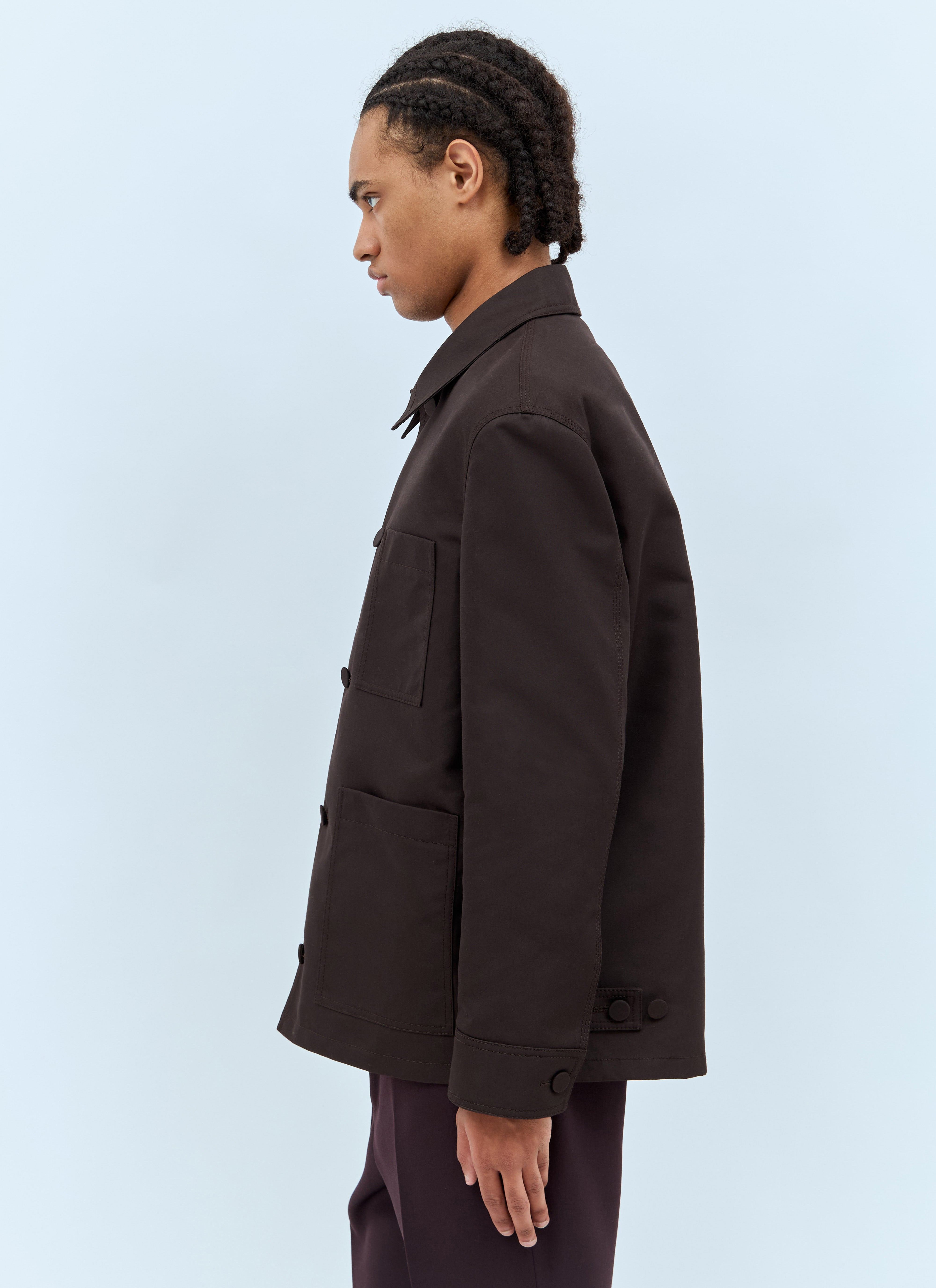 Gucci Men Technical Cotton-Blend Jacket - 6