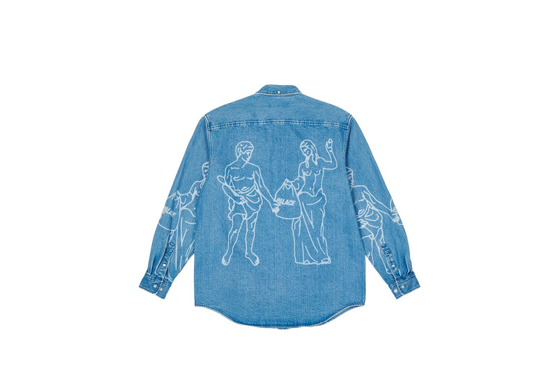 PALACE LONDINIUM SHIRT STONE WASH outlook