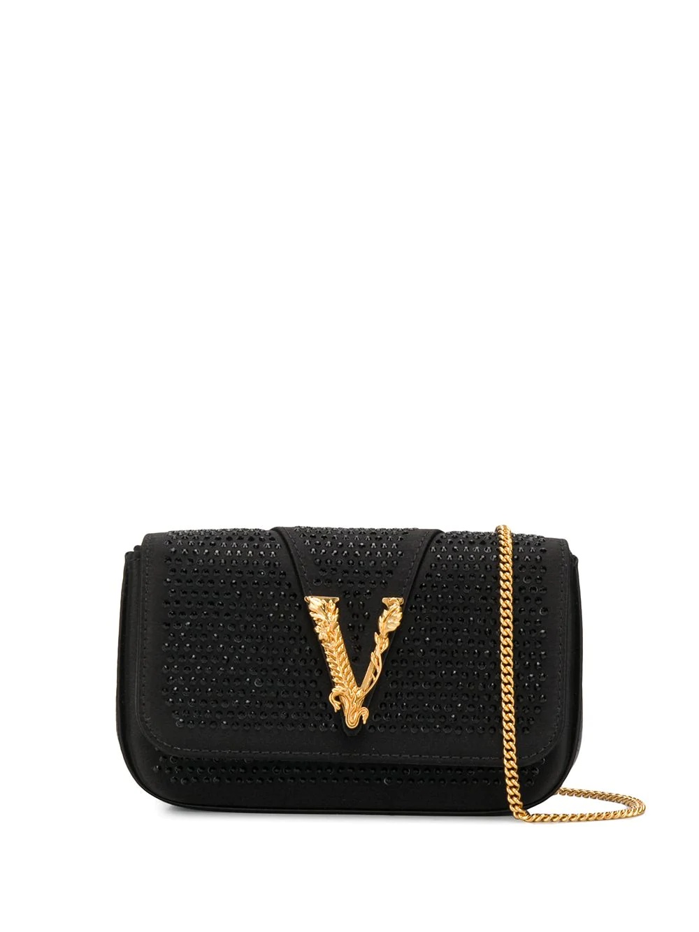 Virtus embellished evening bag - 1