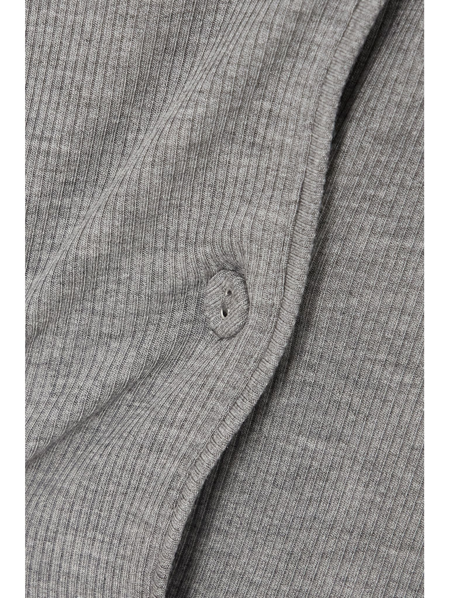 Soft Lounge Sleep Set - Heather Grey Gray - 4
