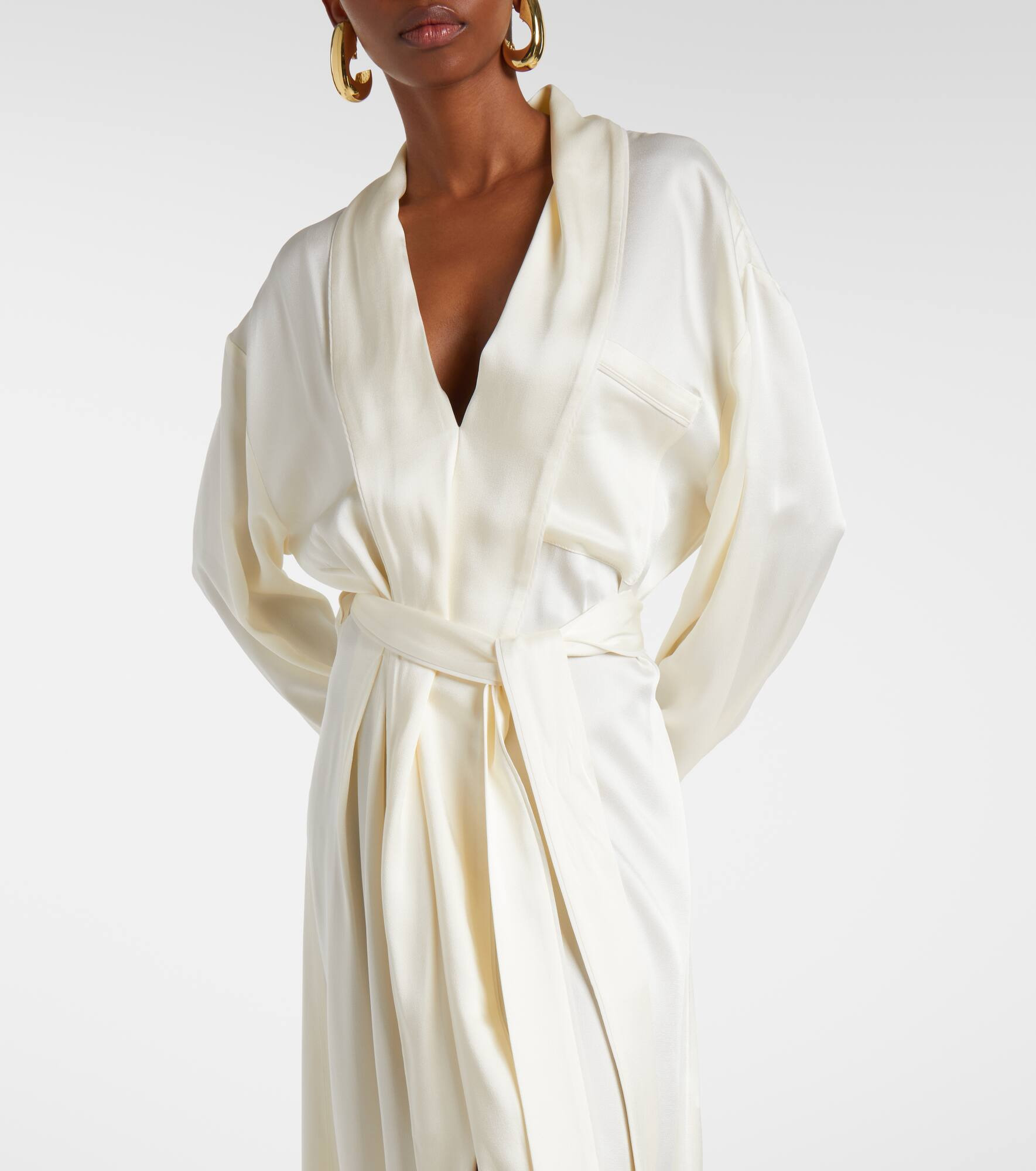 Belted wrap dress - 6
