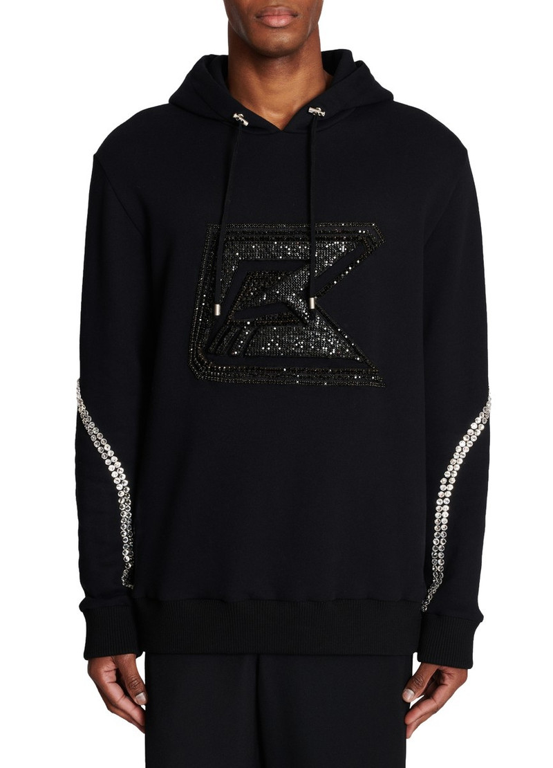 Balmain Embroidered hoodie outlook