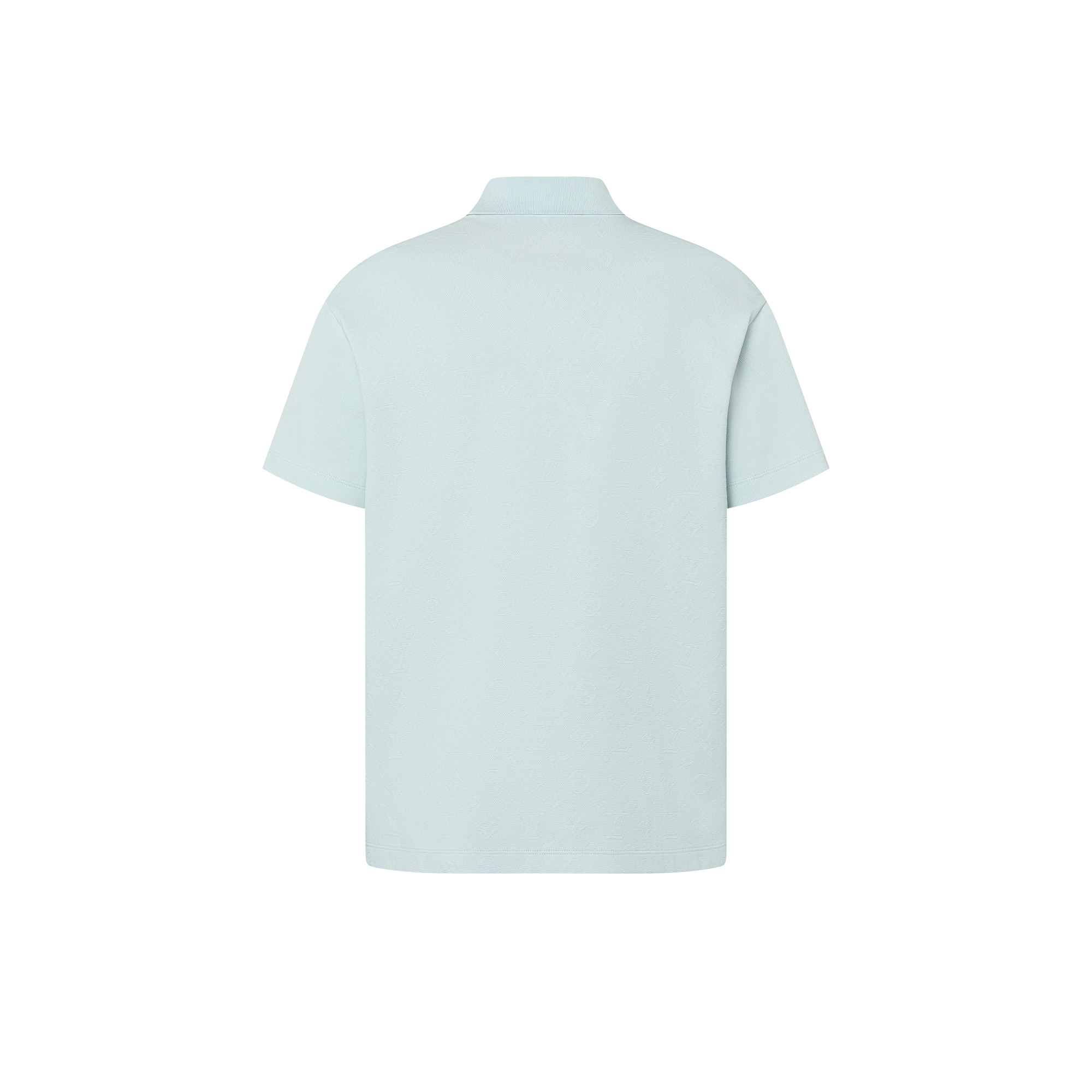 Monogram Cotton Pocket Polo - 3