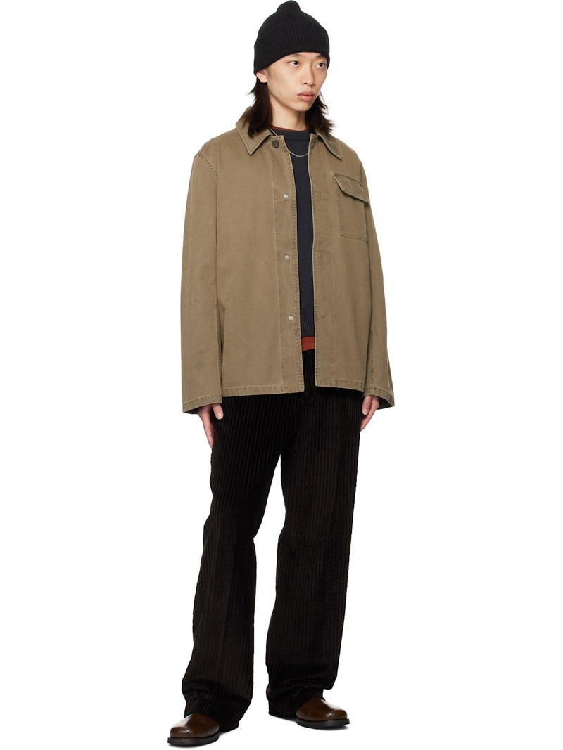 Our Legacy Brown Borrowed Chino Trousers outlook