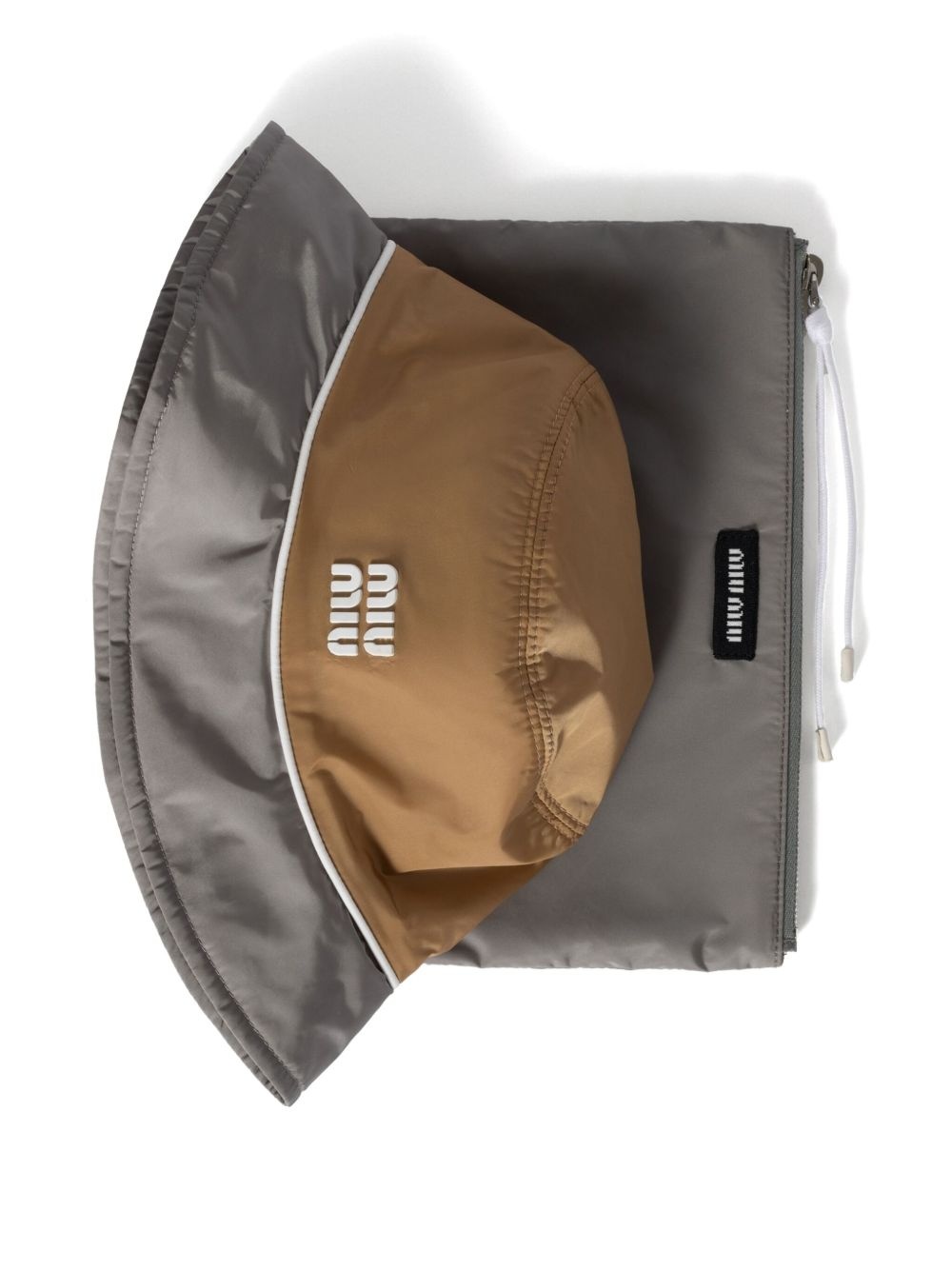 logo-patch bucket hat - 2