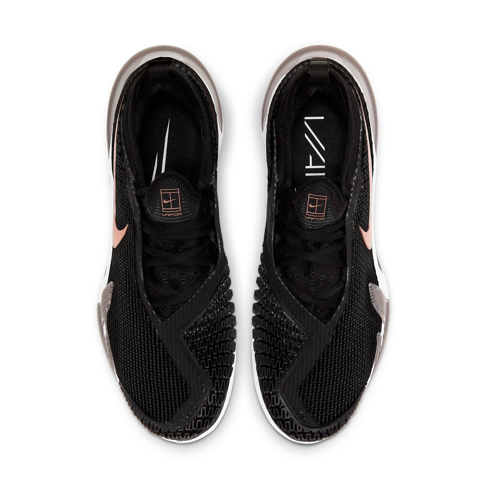 (WMNS) NikeCourt React Vapor NXT 'Black Metallic Red Bronze' CV0742-002 - 4