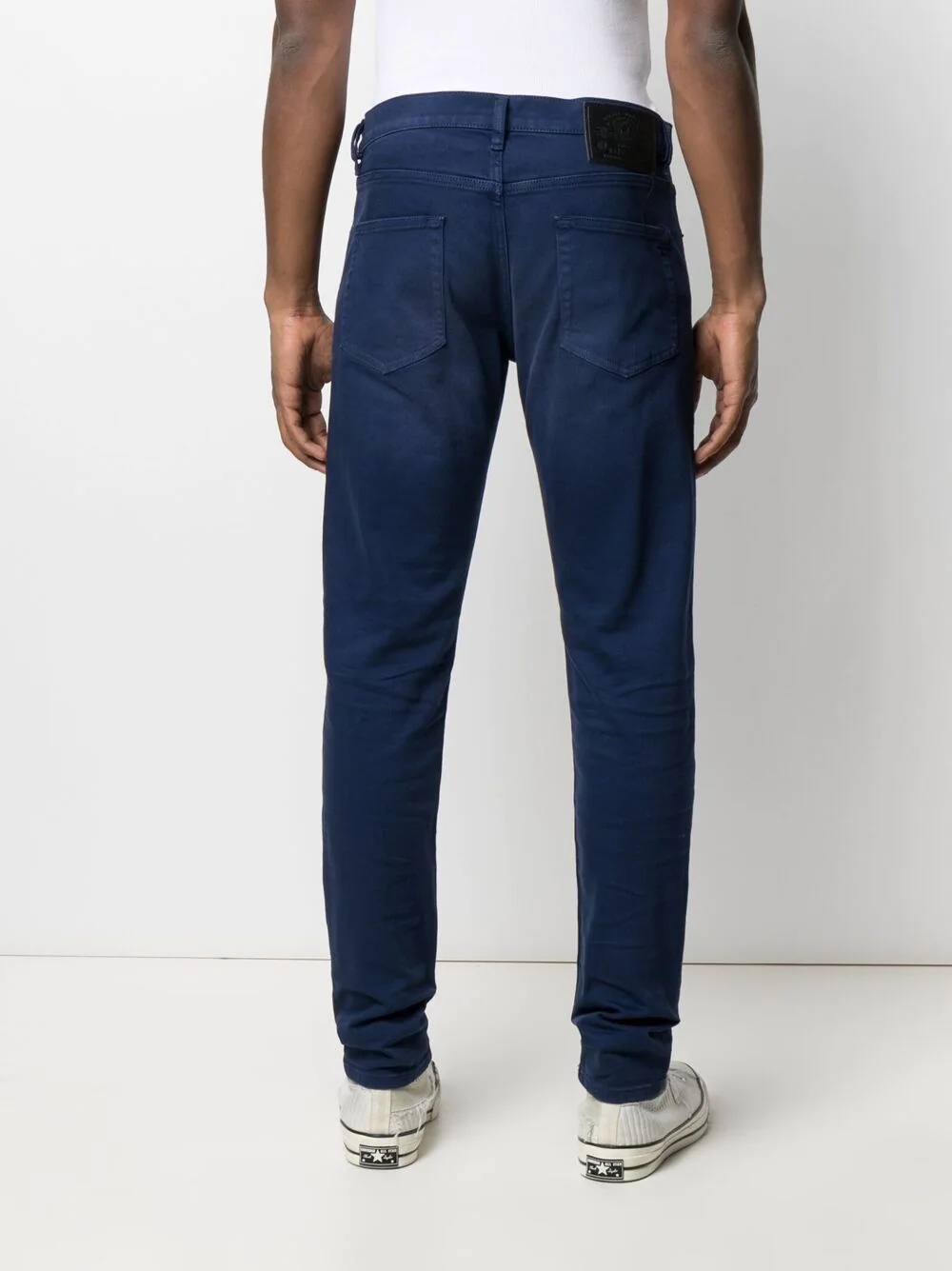 D-Strukt whiskered-effect stonewash jeans - 4