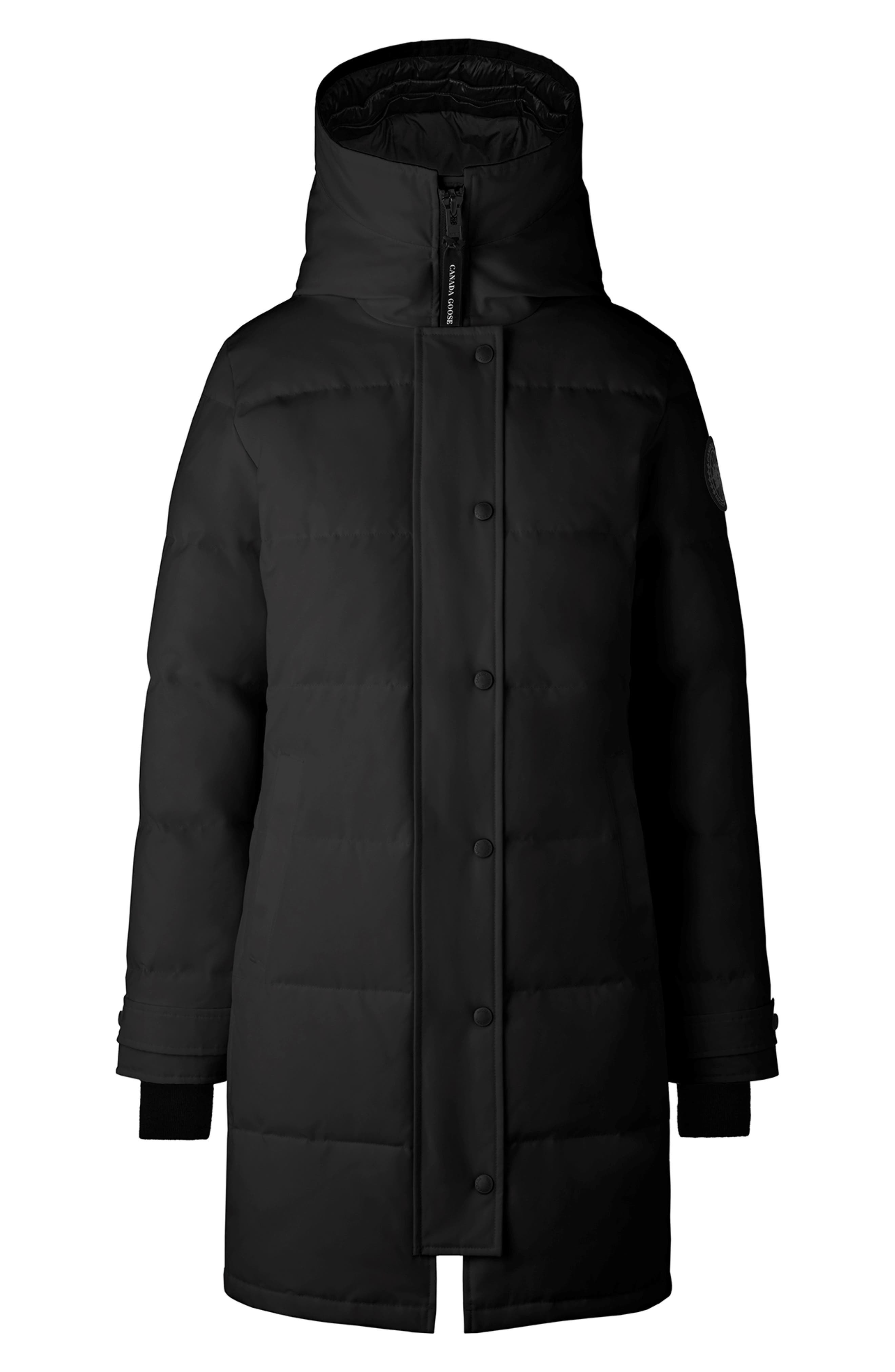 Canada Goose Shelburne Water Resistant 625 Fill Power Down Parka in Black at Nordstrom - 4