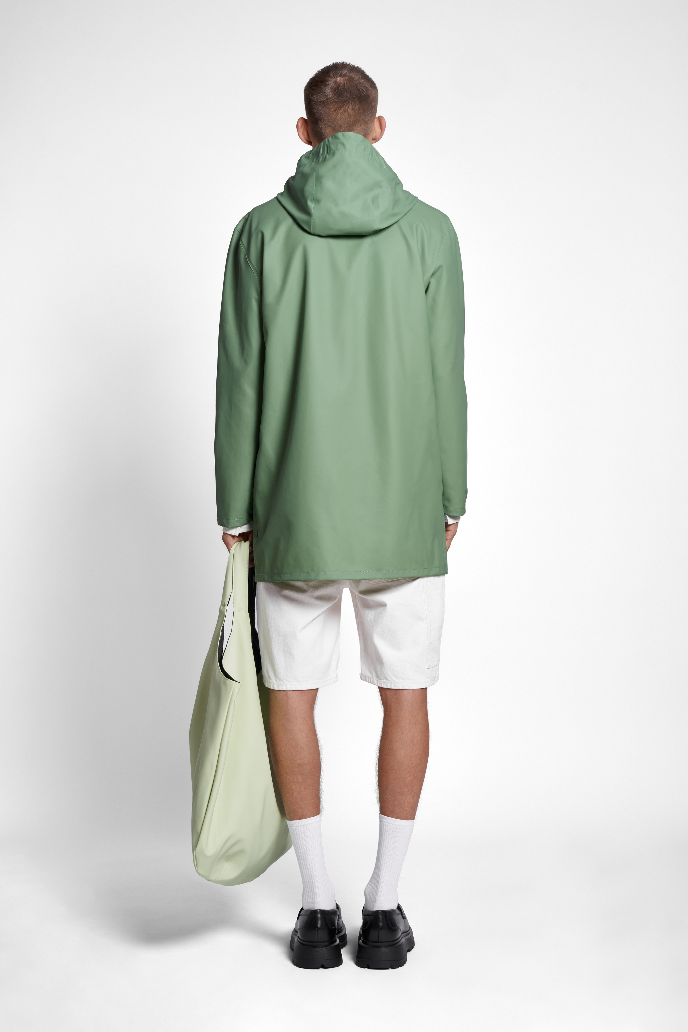 Stockholm Lightweight Raincoat Loden Green - 4