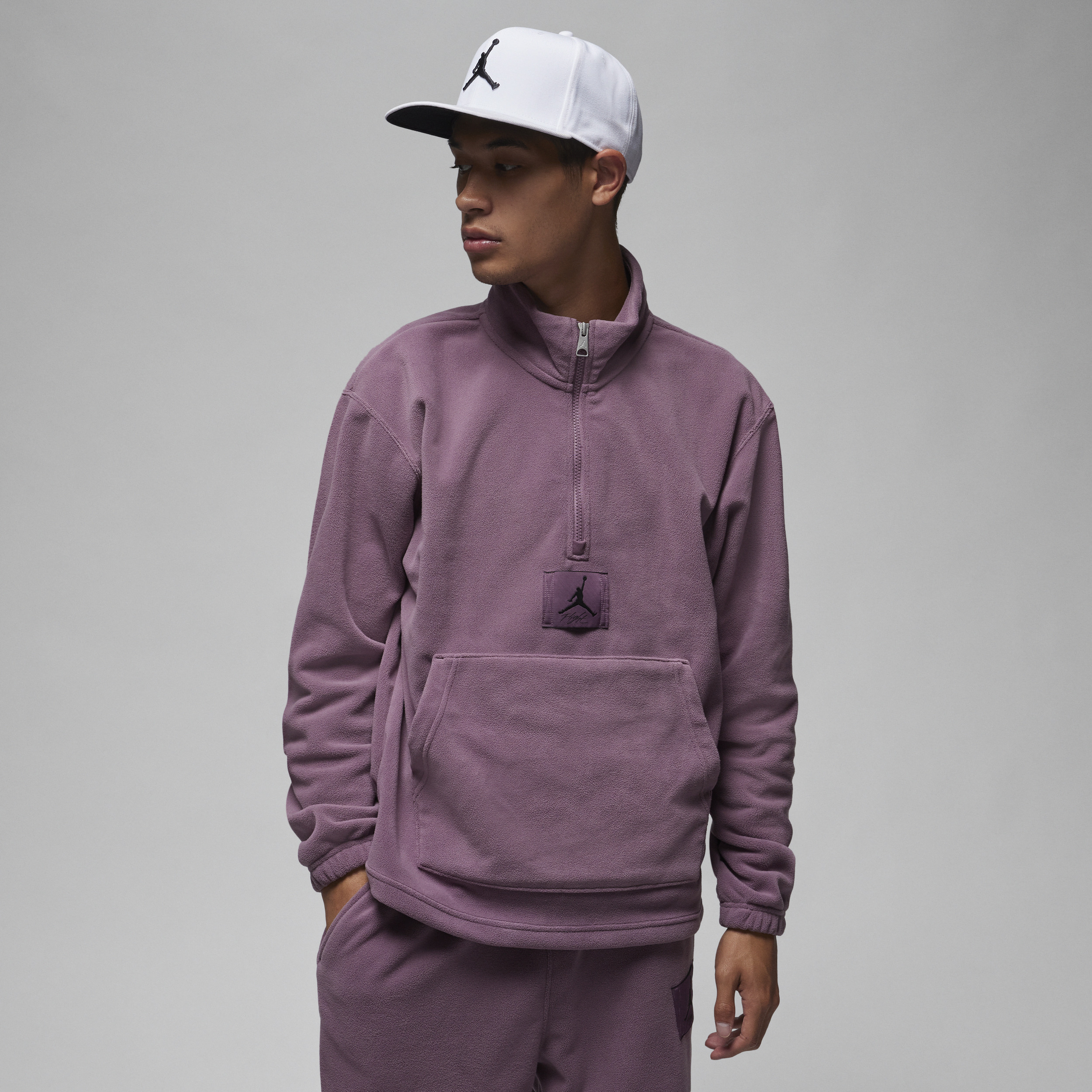 Men's Jordan Essentials Winterized Fleece Half-Zip - 1