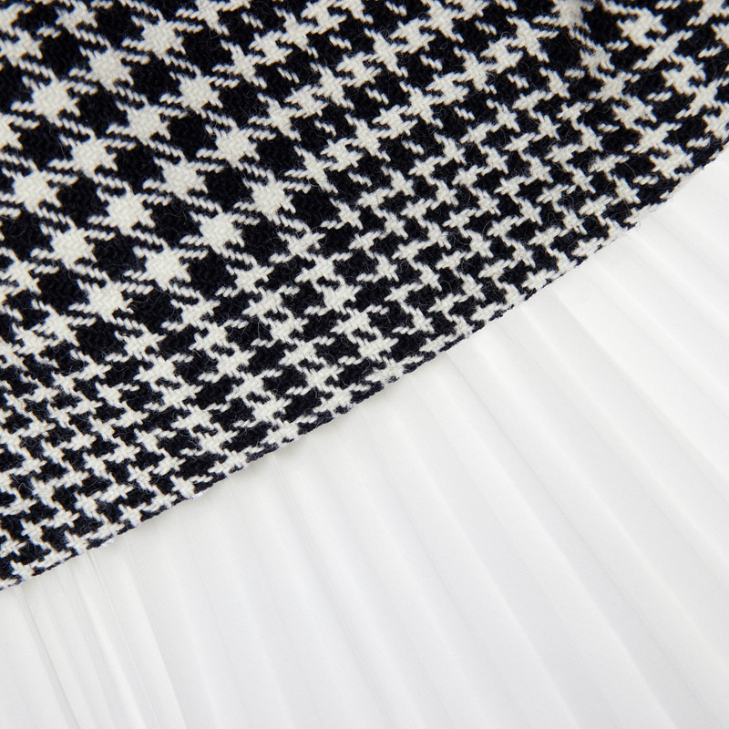 Houndstooth Mini Dress 5