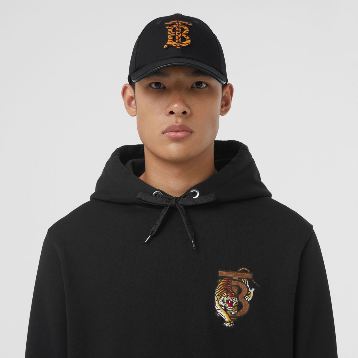 Tiger Graphic Cotton Hoodie - 3