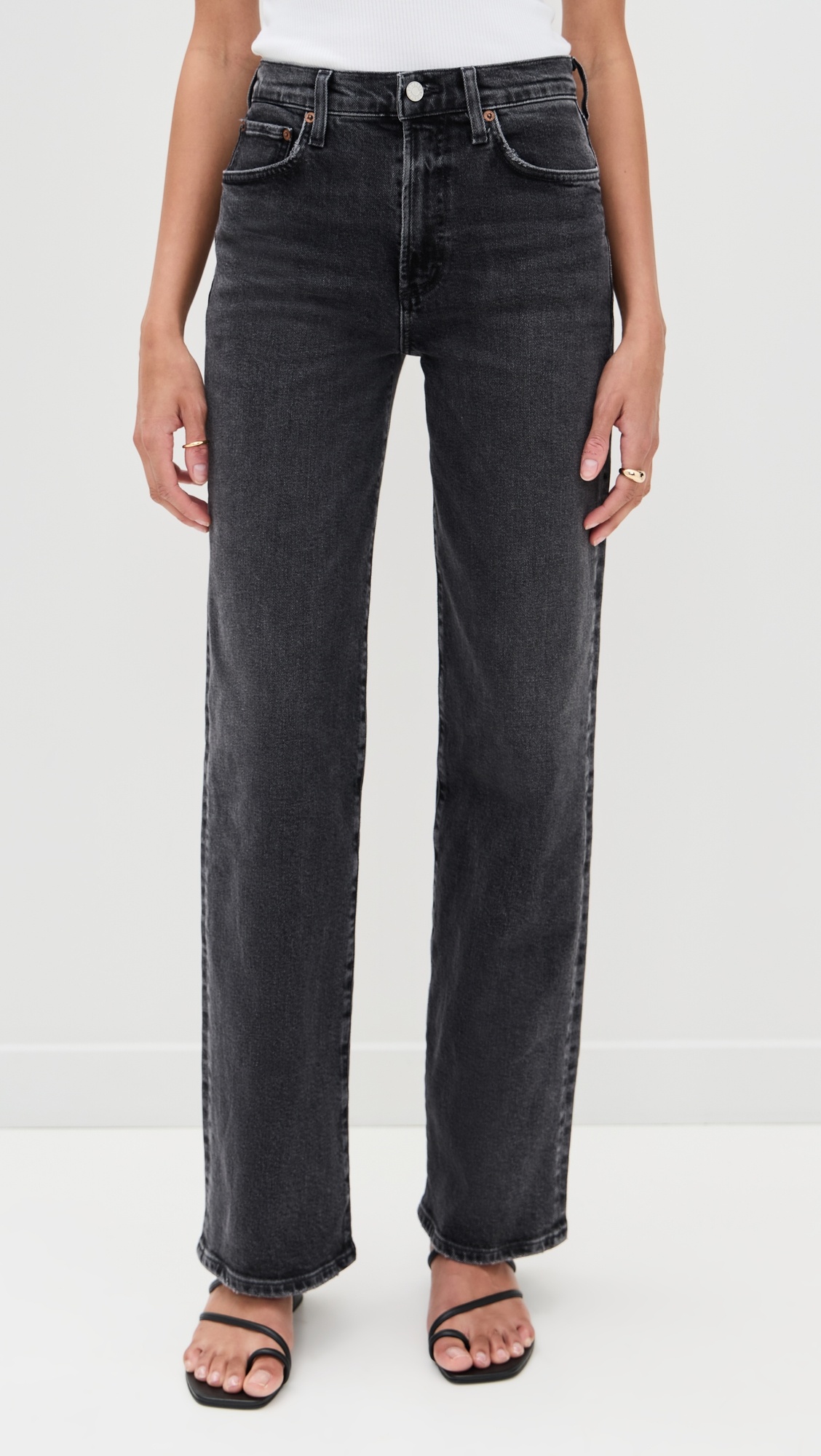 Harper Jeans Mid Rise Relaxed Straight - 2