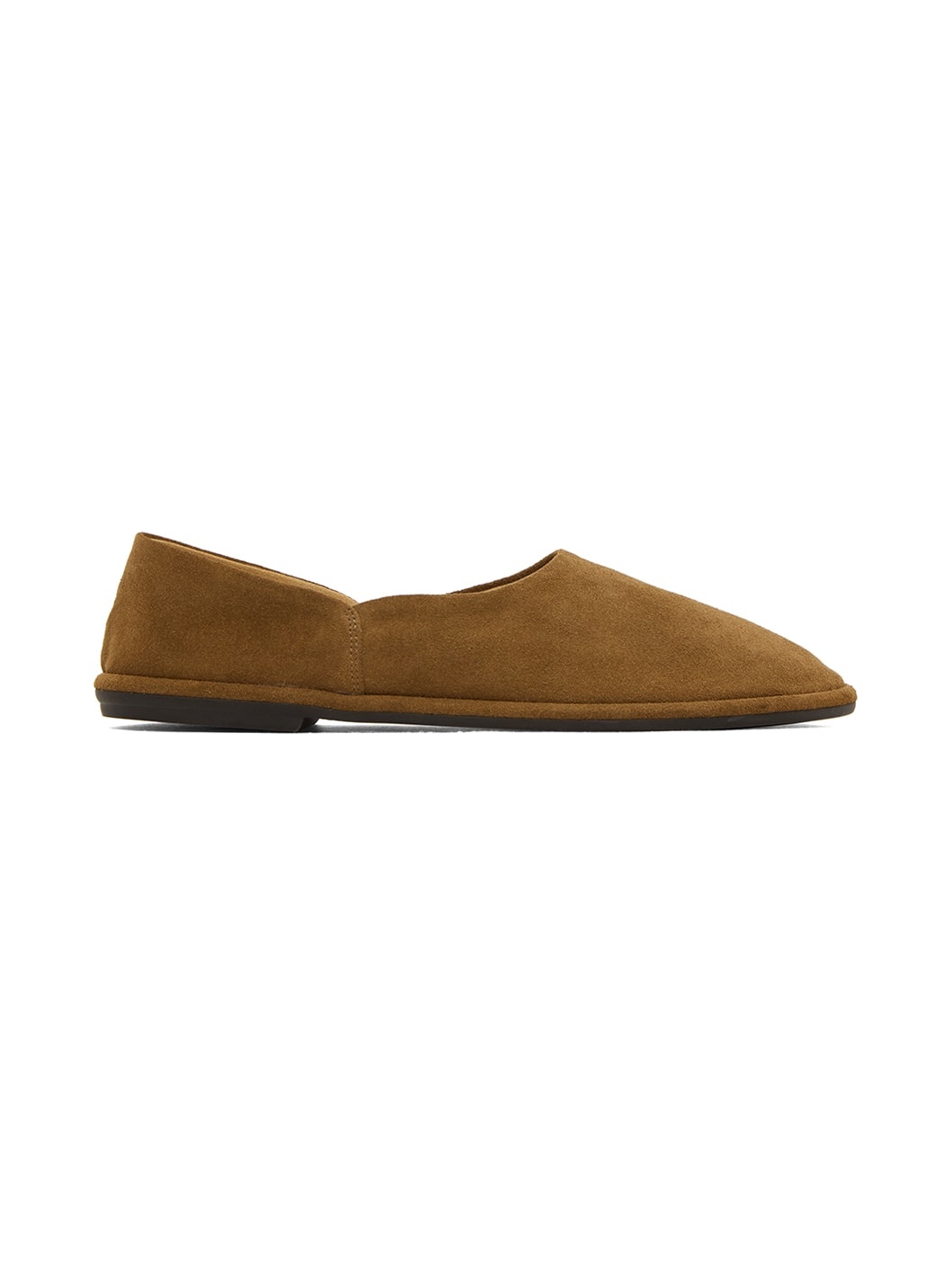 Brown Canal Ballerina Flats - 1