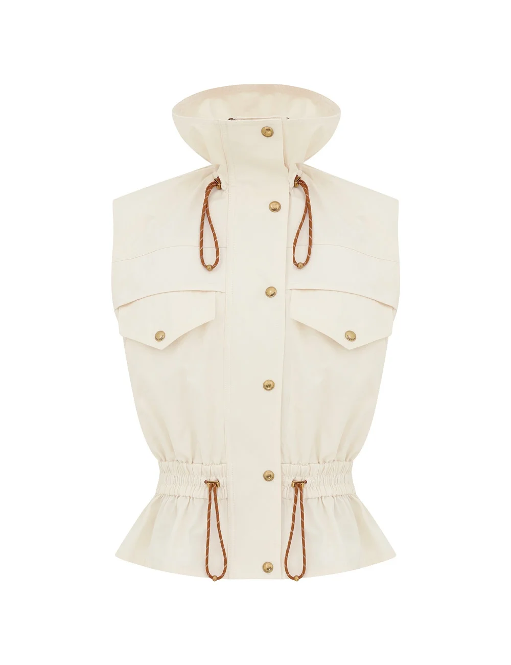 CLASH DRILL DRAWSTRING VEST - 1