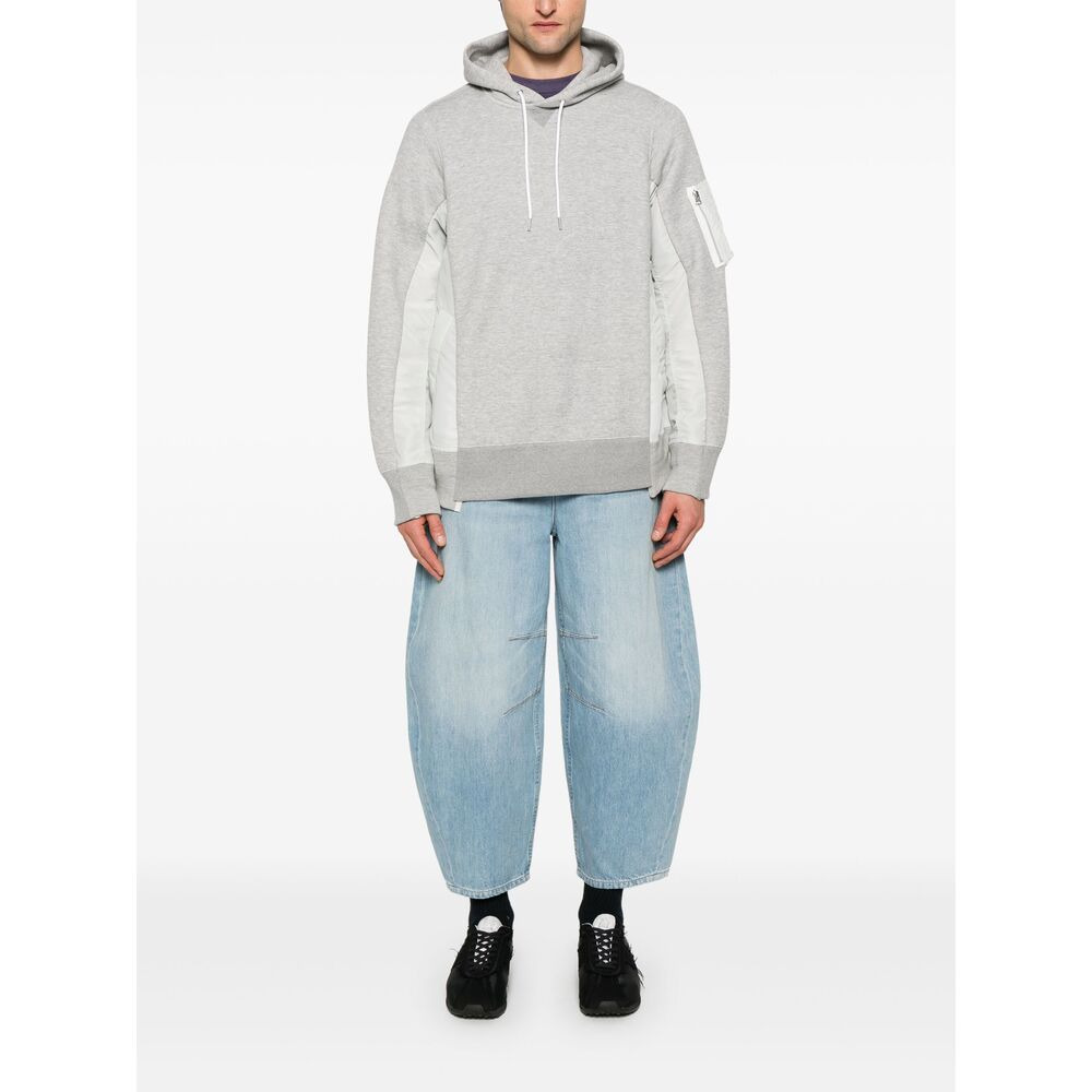 Sacai Grey Sweaters & Knitwear - Hoodies Men - 5