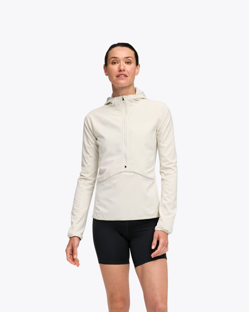 Women's SkyGlow Half-Zip in Truffle Salt 1