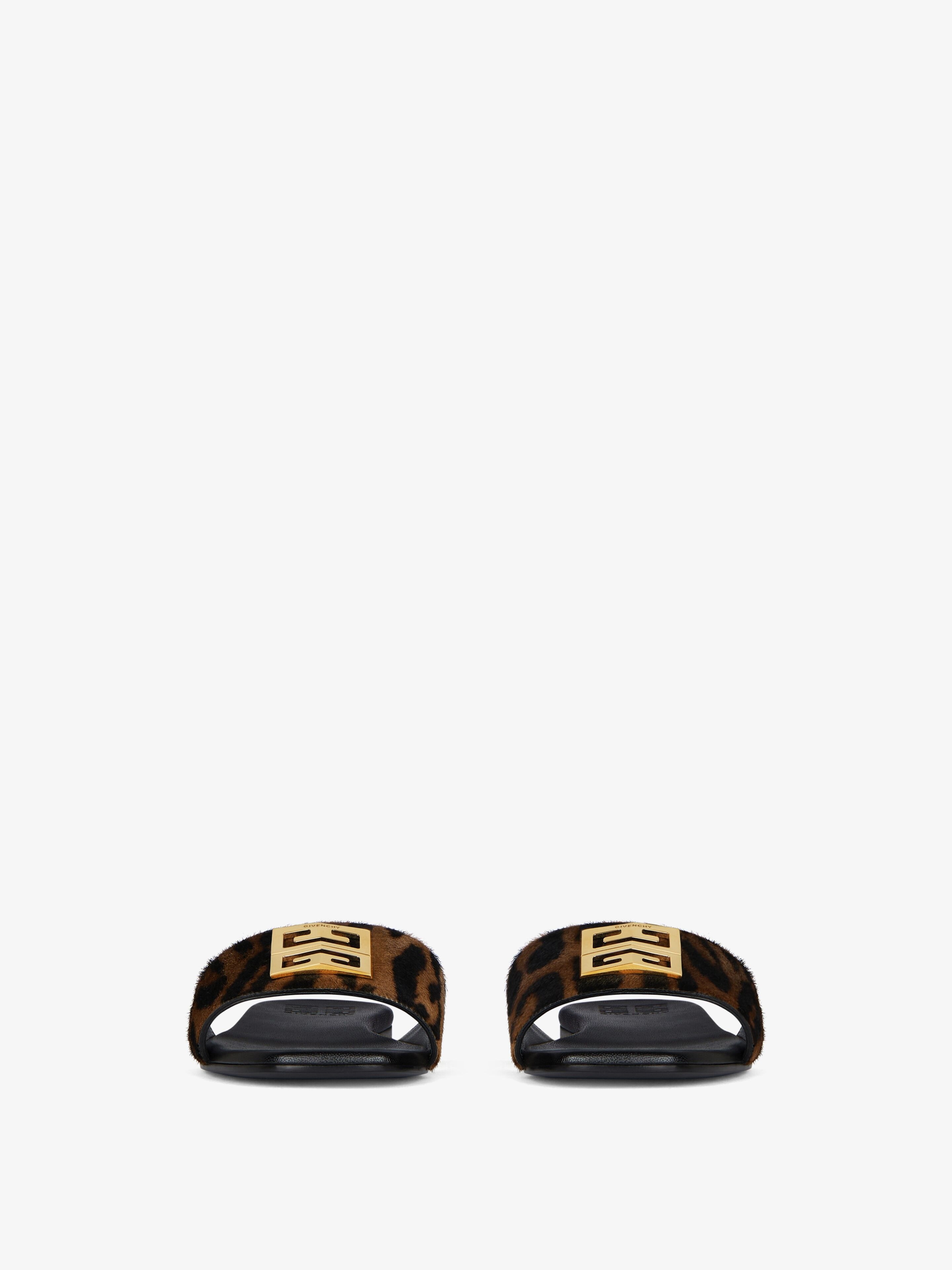 4G FLAT MULE IN LEOPARD PRINT HAIRCALF - 2
